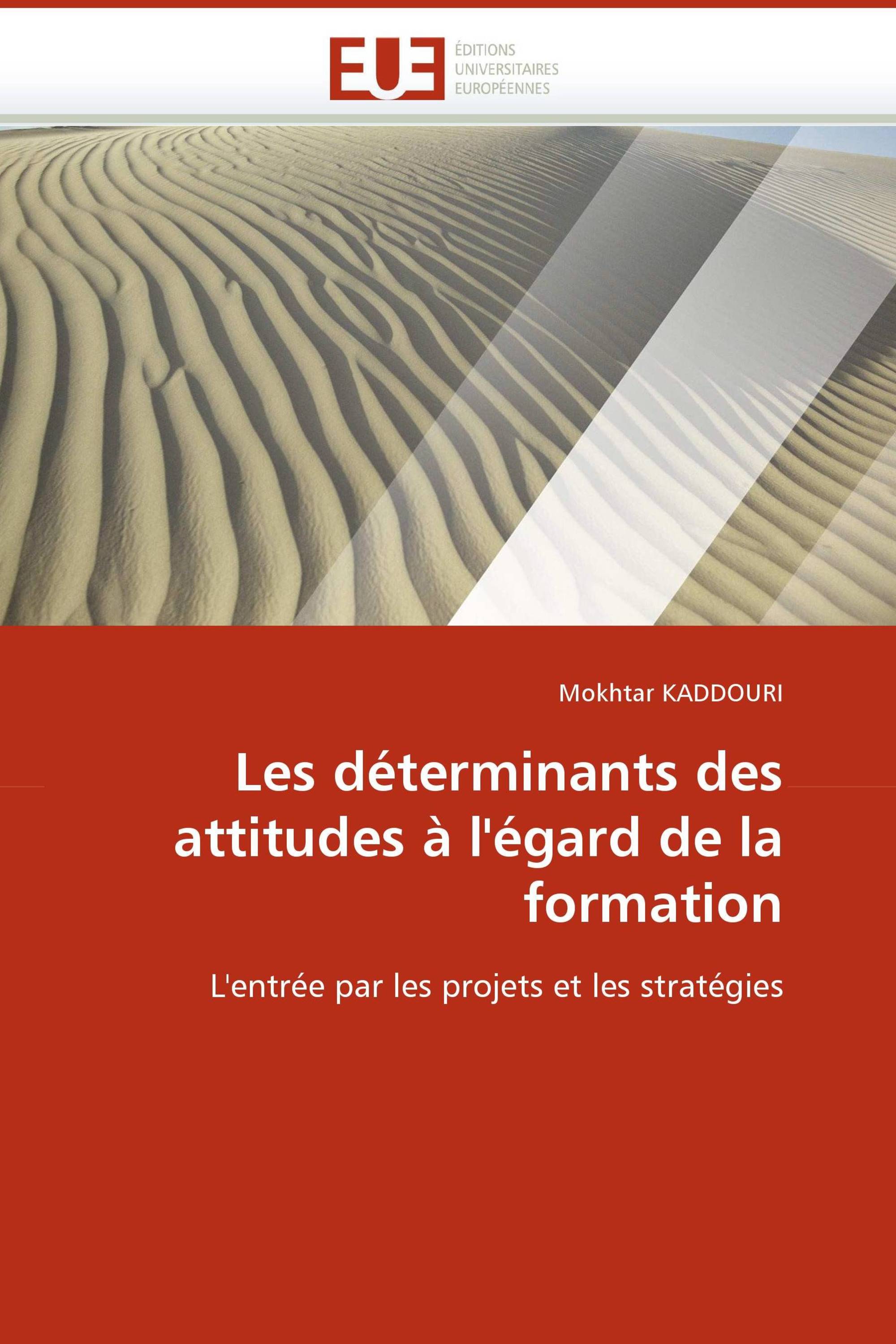 Les déterminants des attitudes à l''égard de la formation