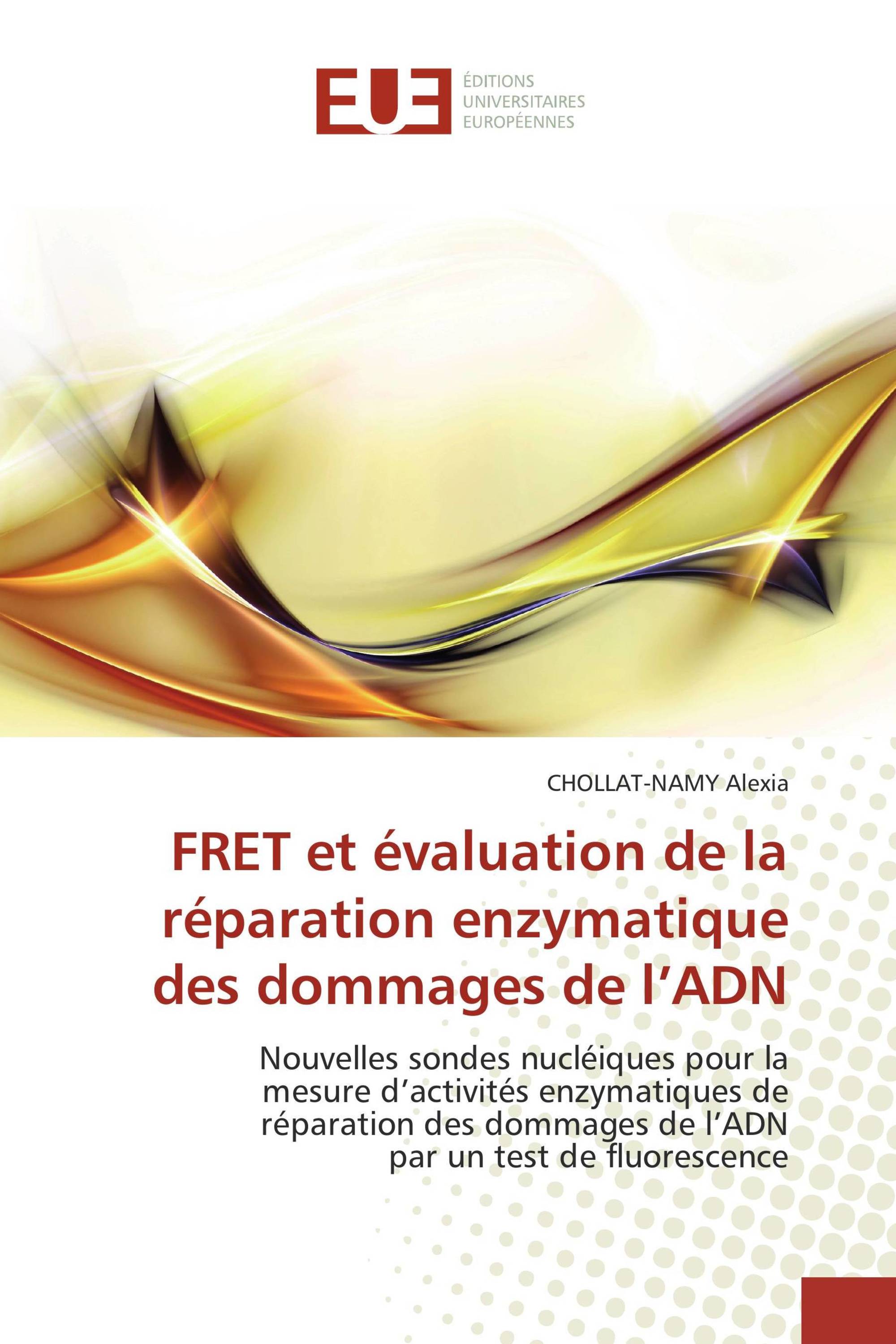 FRET et évaluation de la réparation enzymatique des dommages de l’ADN