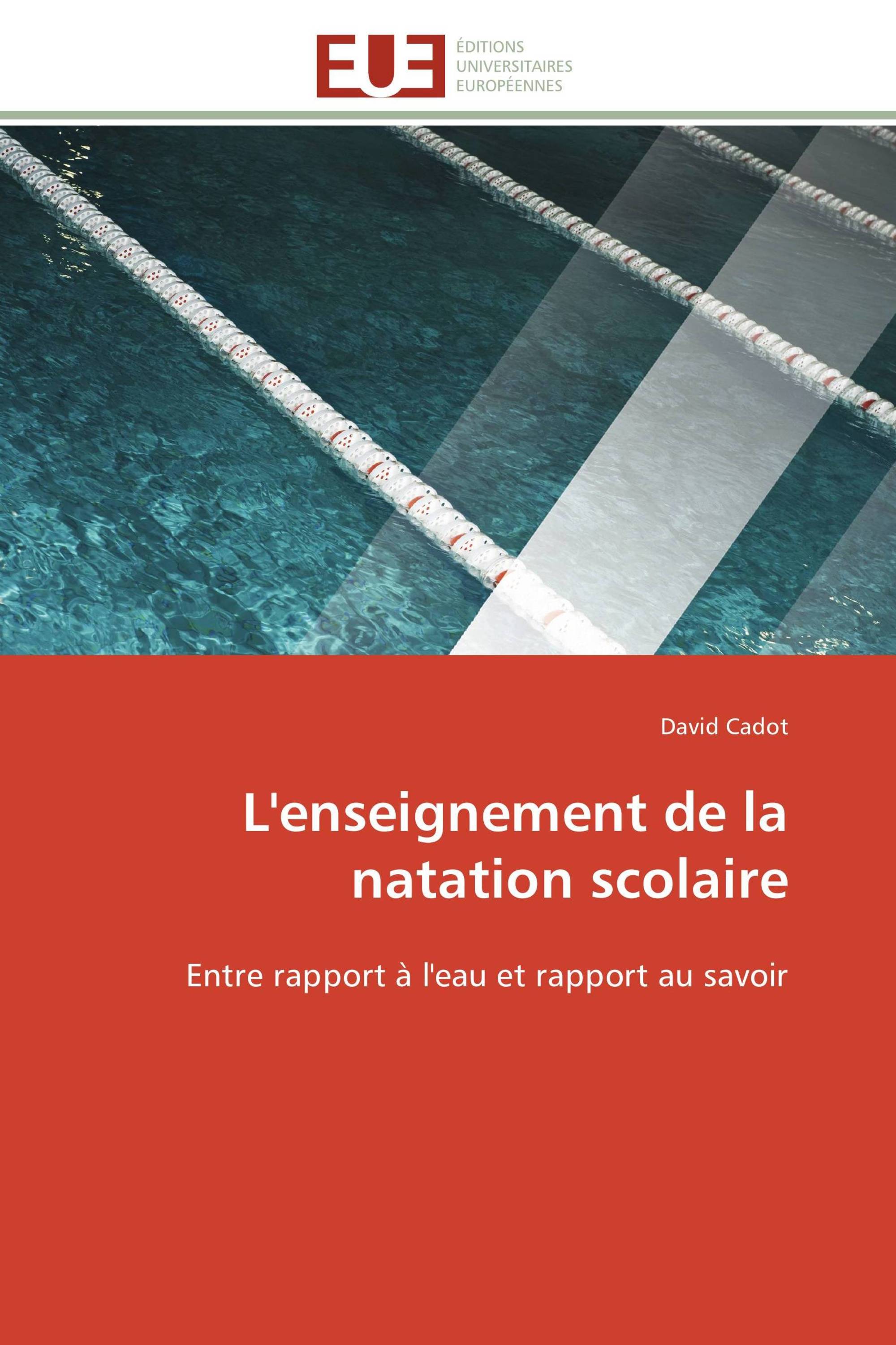 L'enseignement de la natation scolaire