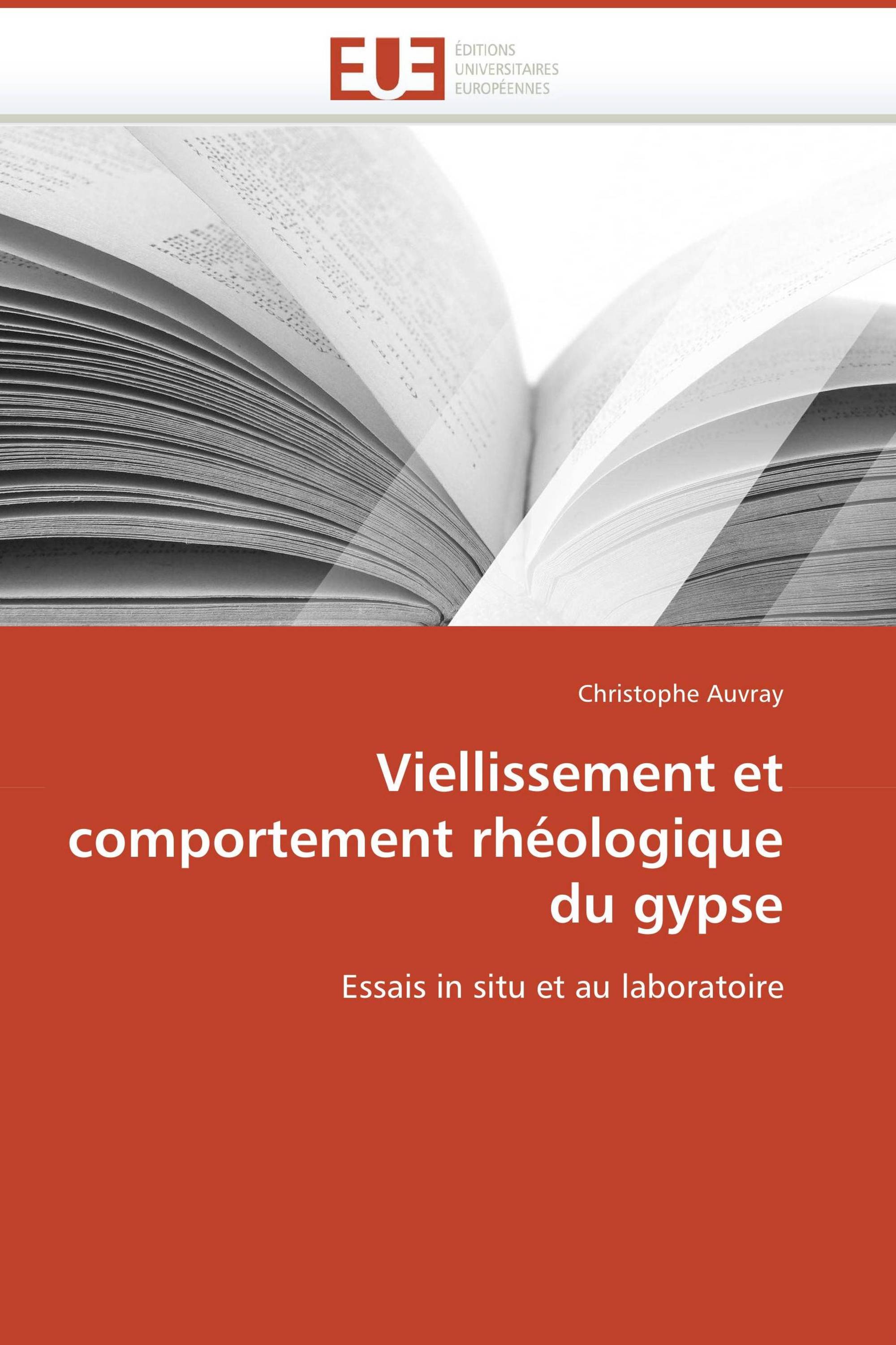 Viellissement et comportement rhéologique du gypse