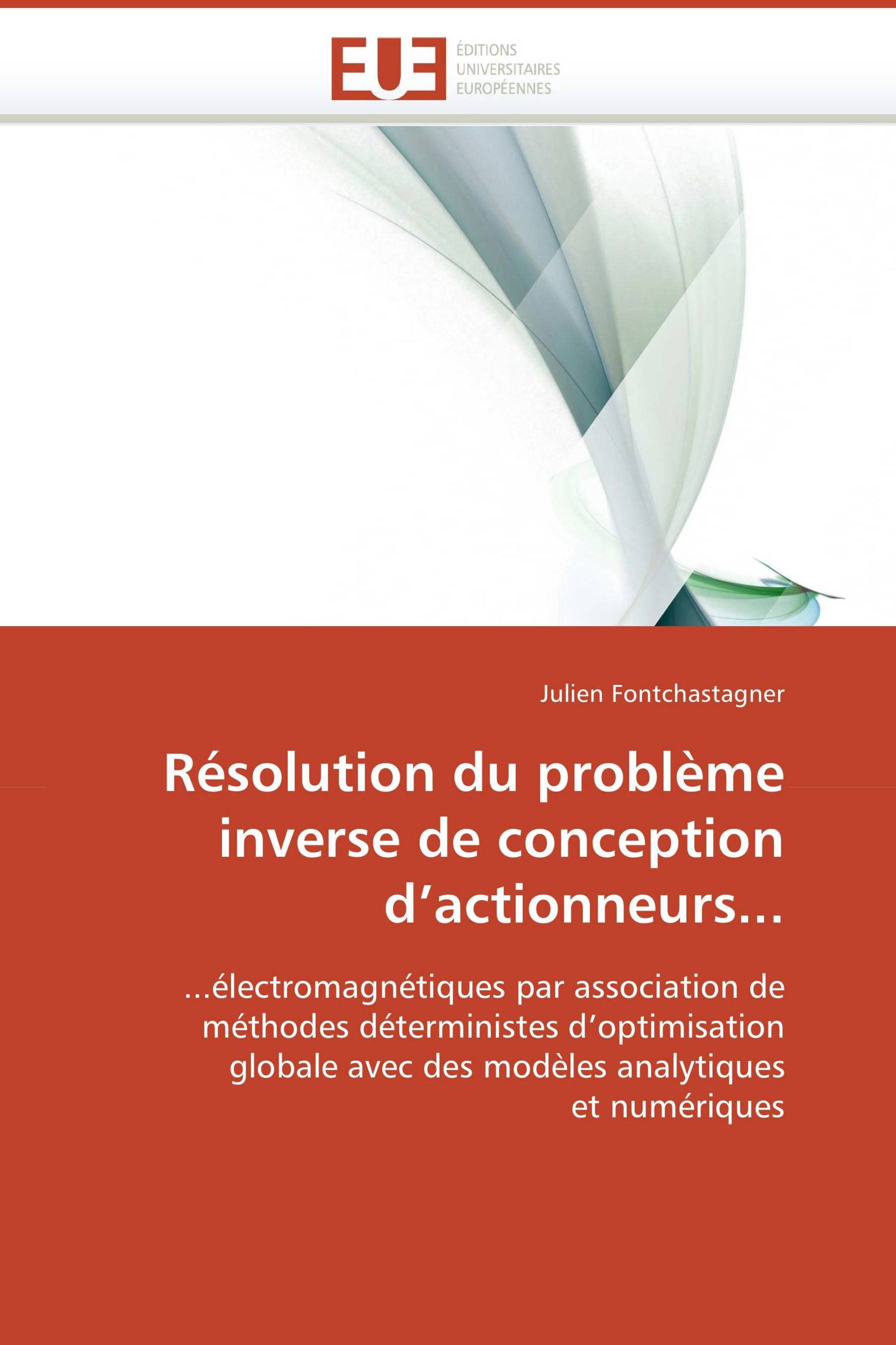 Résolution du problème inverse de conception d’actionneurs...