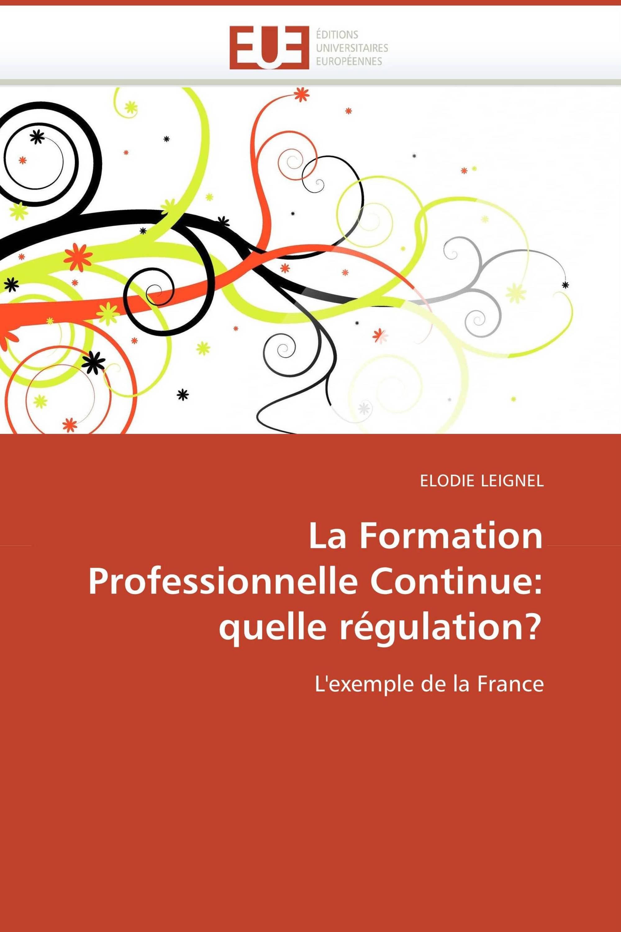 La Formation Professionnelle Continue: quelle régulation?