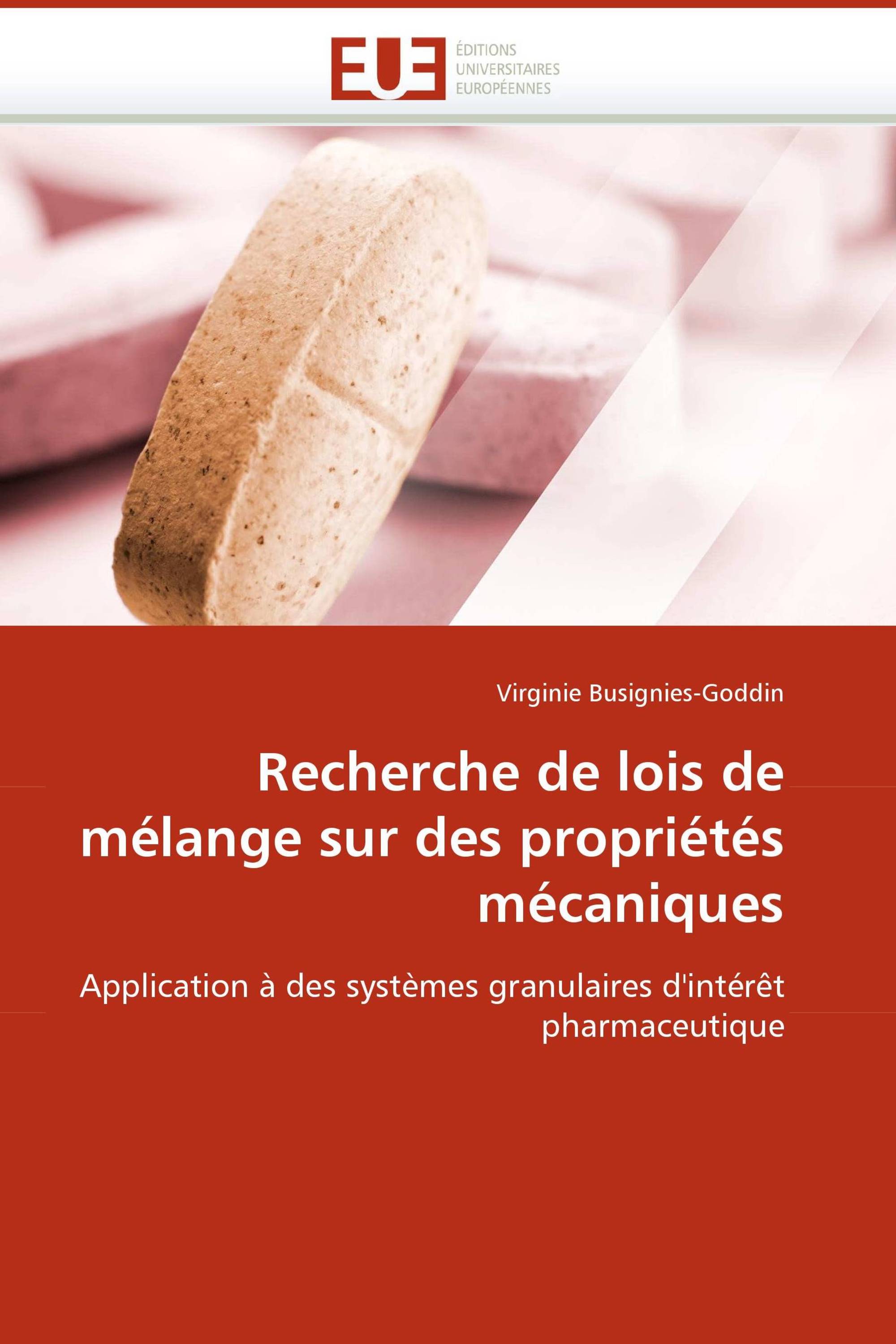 Recherche de lois de mélange sur des propriétés mécaniques