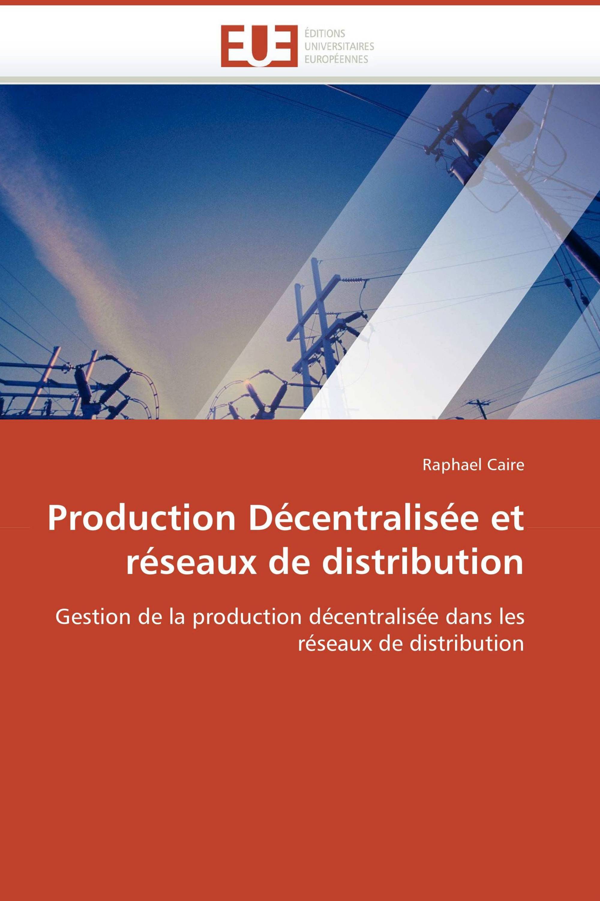 Production Décentralisée et réseaux de distribution