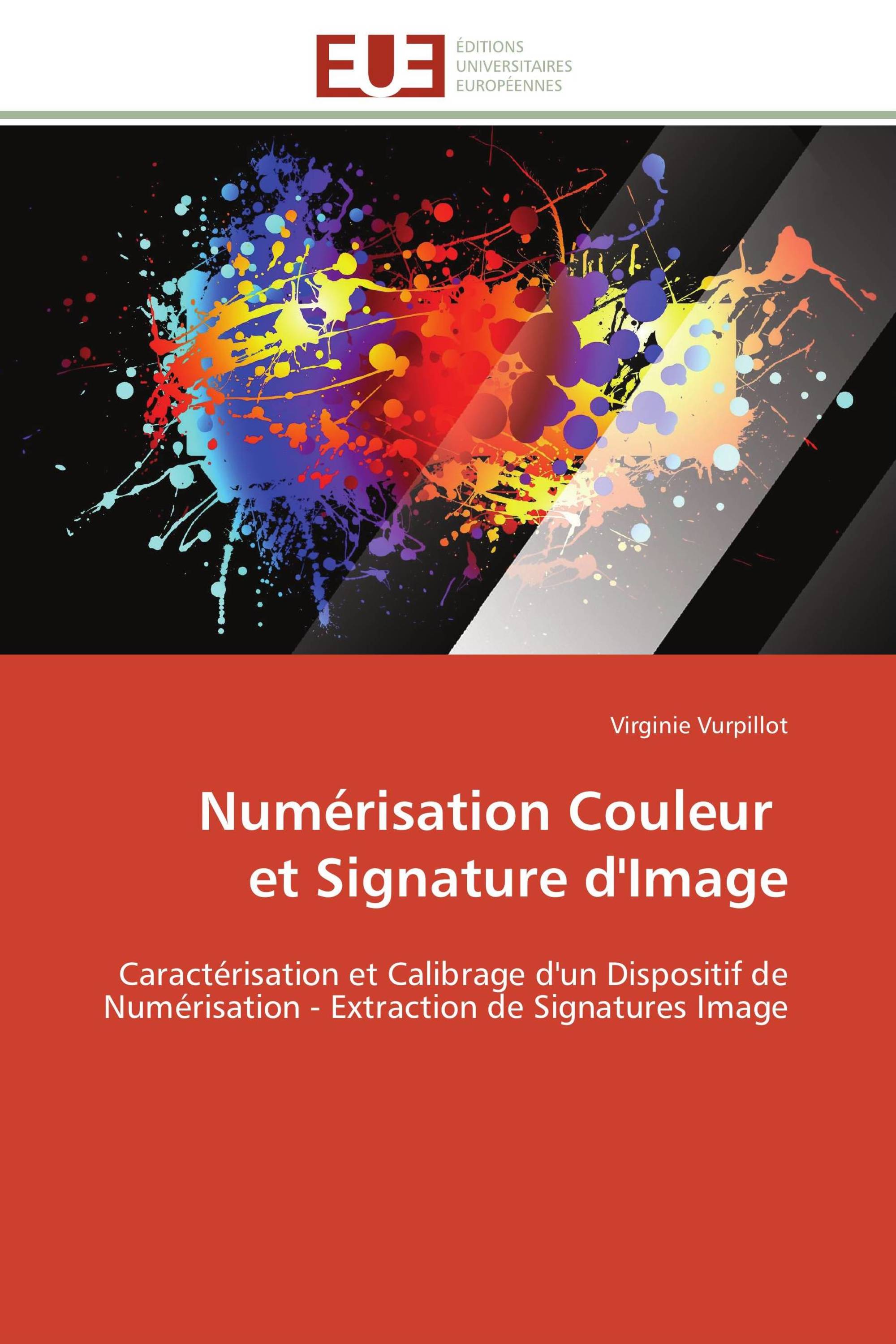 Numérisation Couleur et Signature d'Image