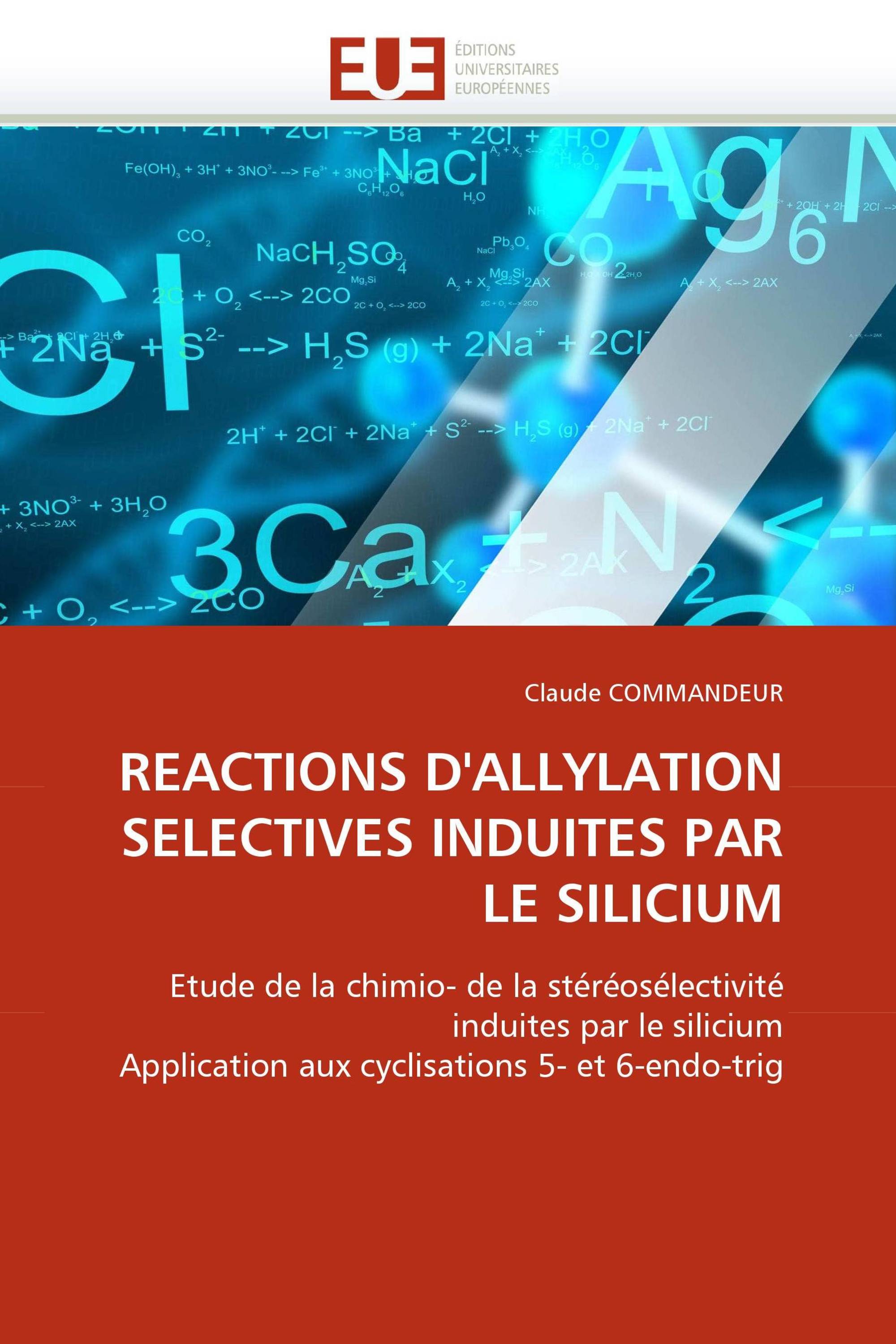 REACTIONS D'ALLYLATION SELECTIVES INDUITES PAR LE SILICIUM