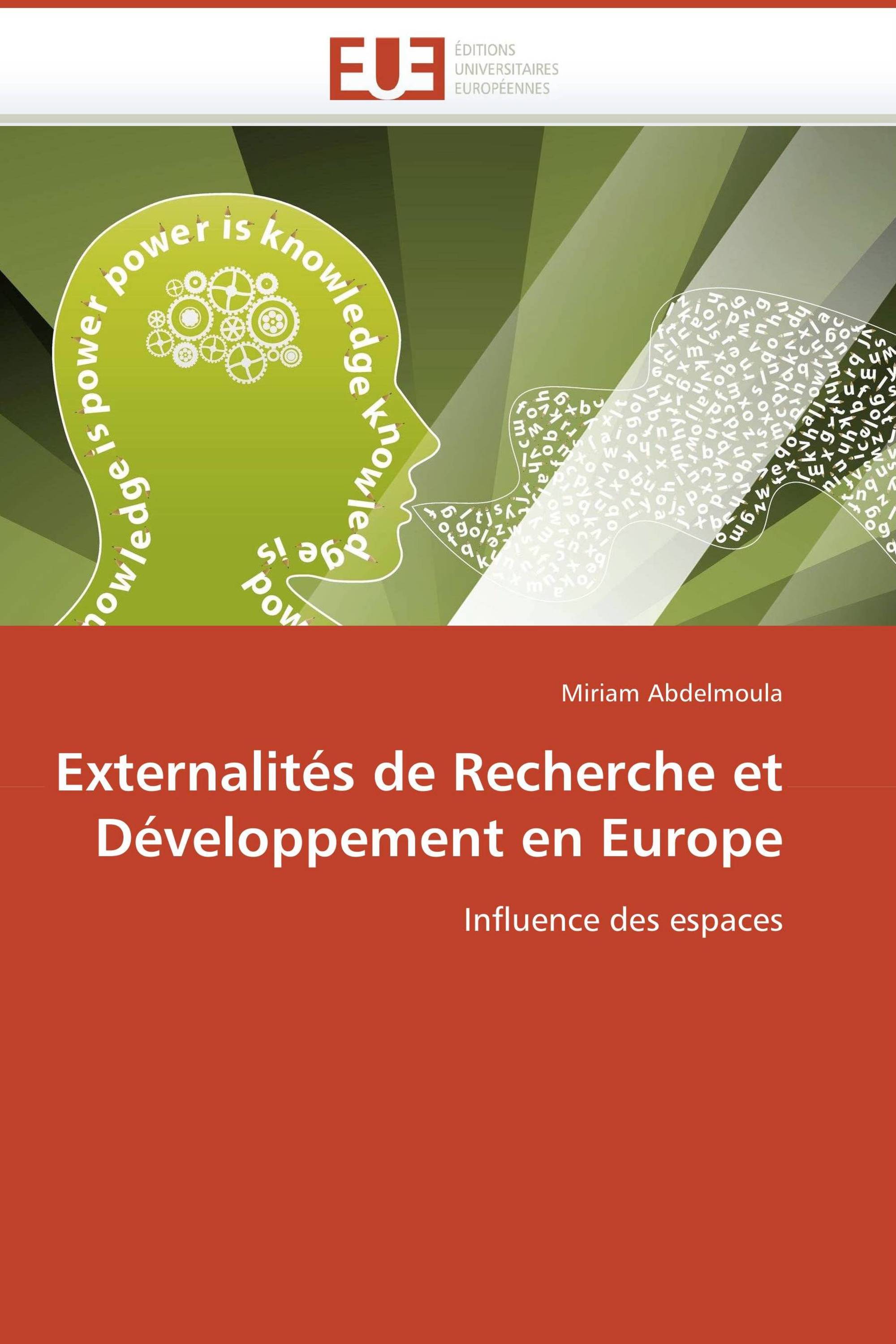 Externalités de Recherche et Développement en Europe