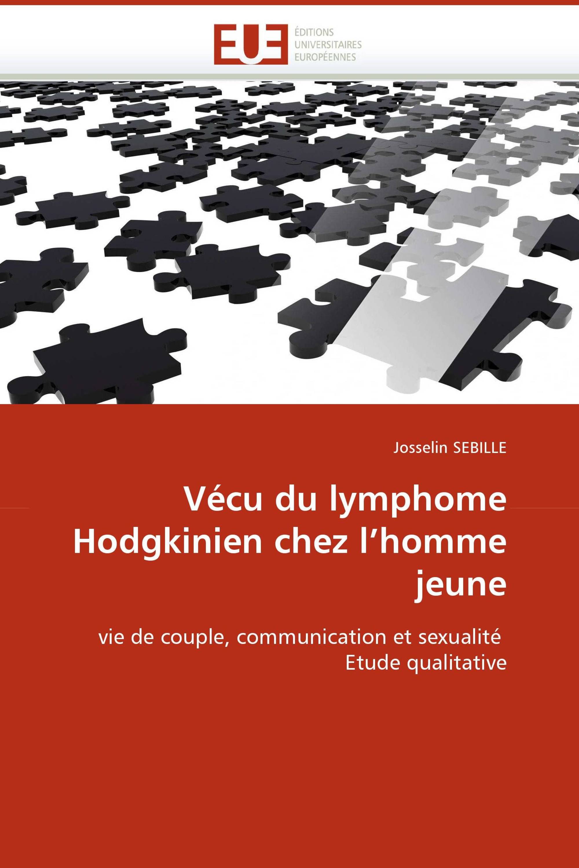 Vécu du lymphome Hodgkinien chez l''homme jeune