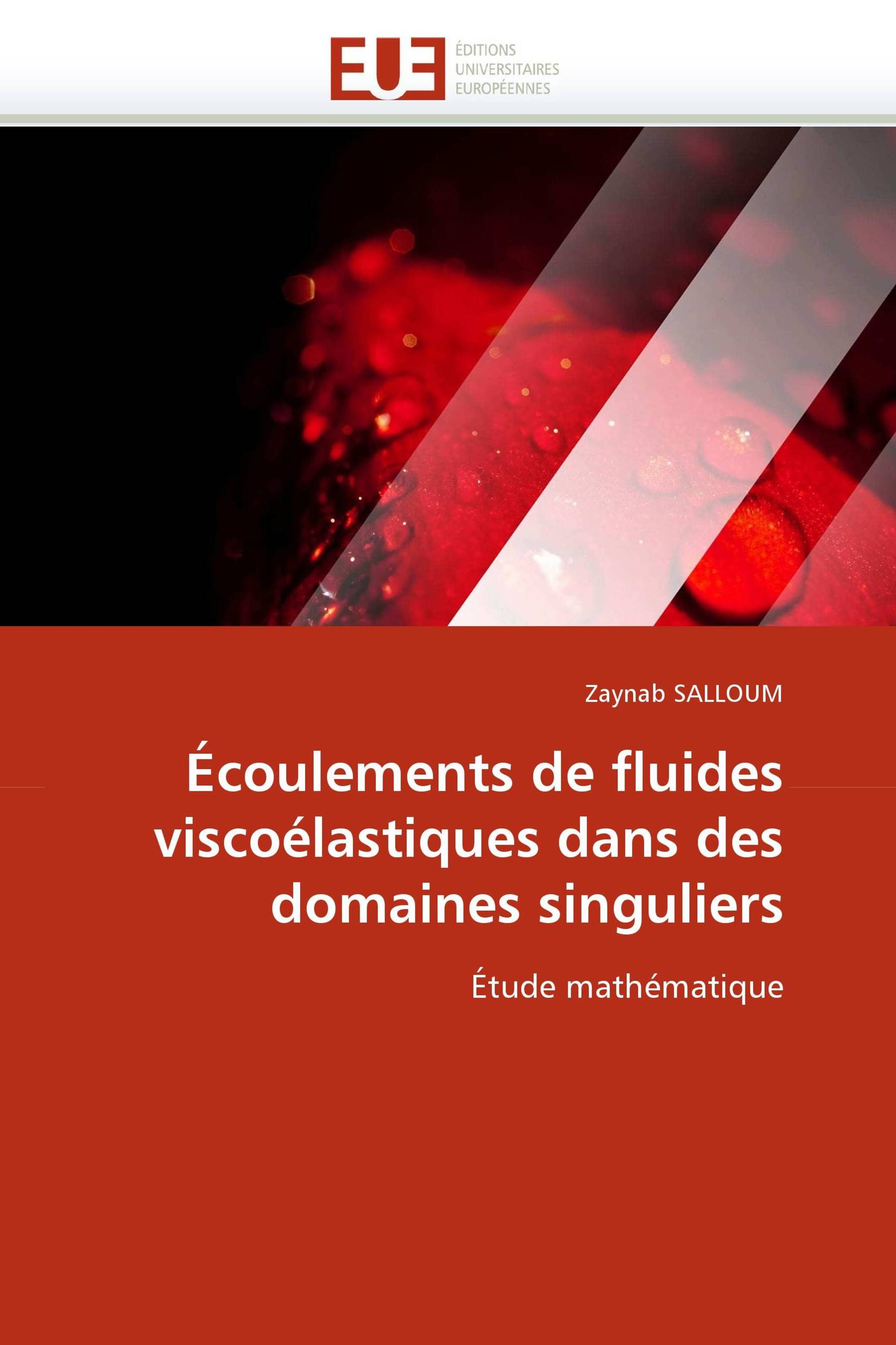 Écoulements de fluides viscoélastiques dans des domaines singuliers