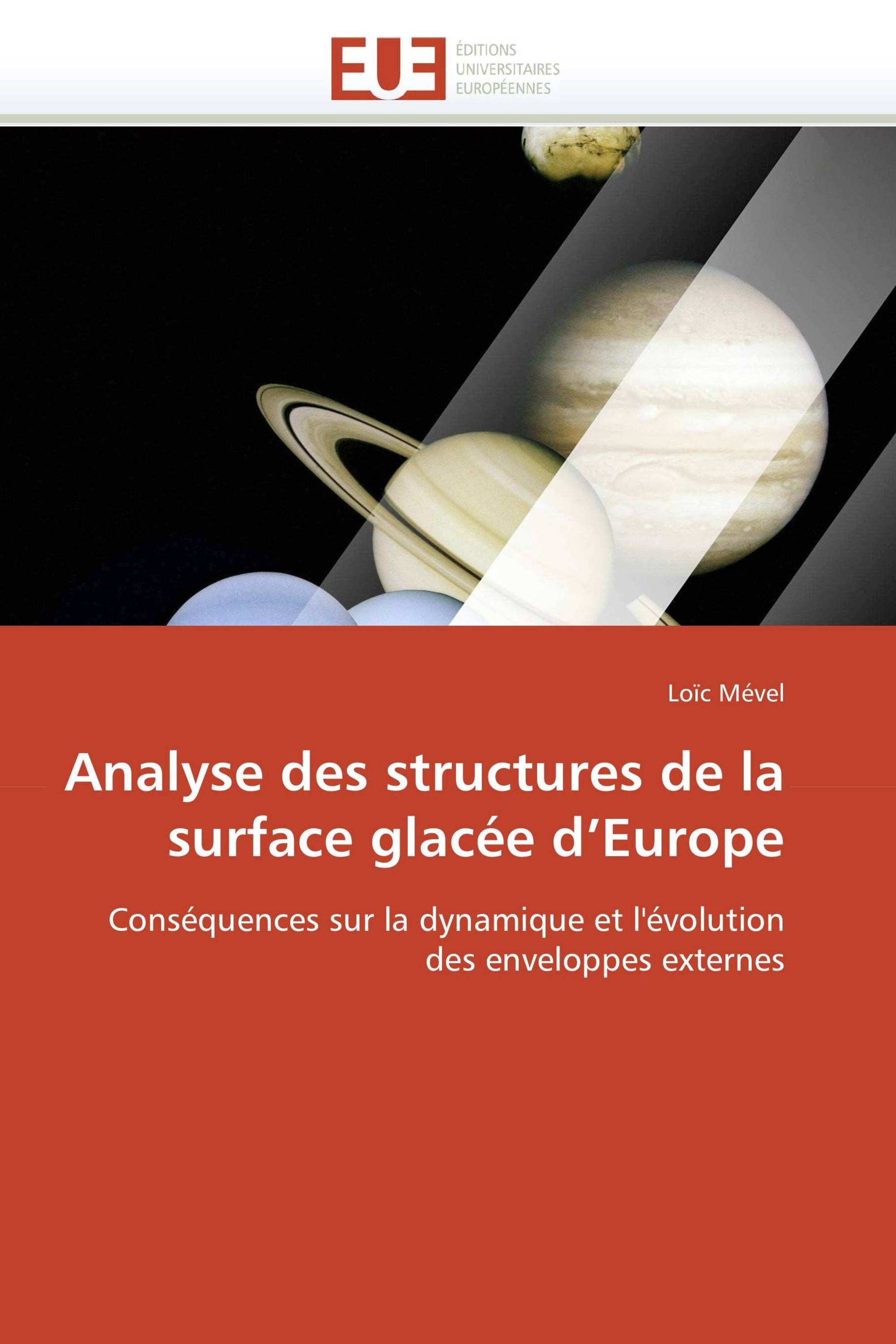 Analyse des structures de la surface glacée d’Europe