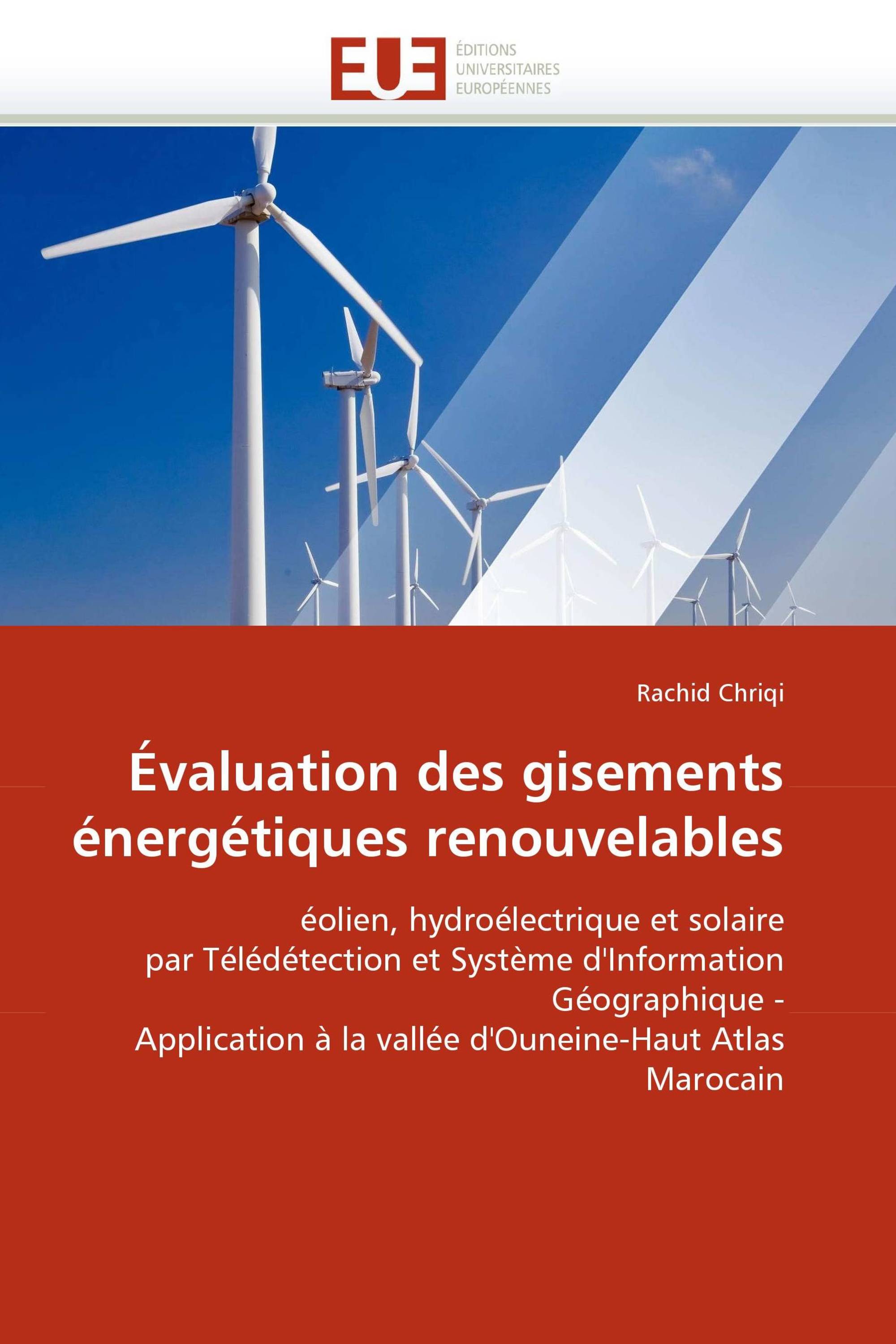 Évaluation des gisements énergétiques renouvelables