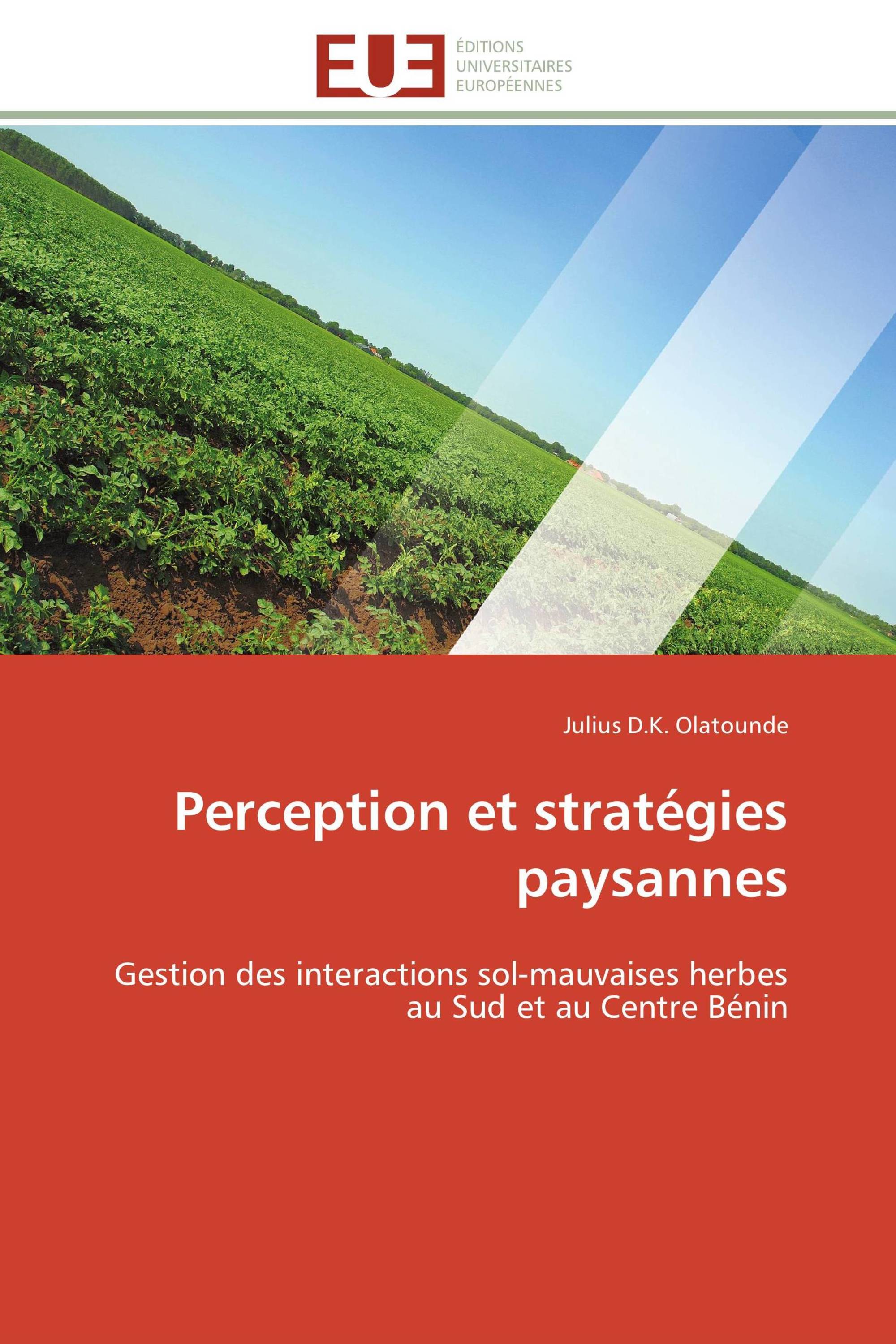 Perception et stratégies paysannes