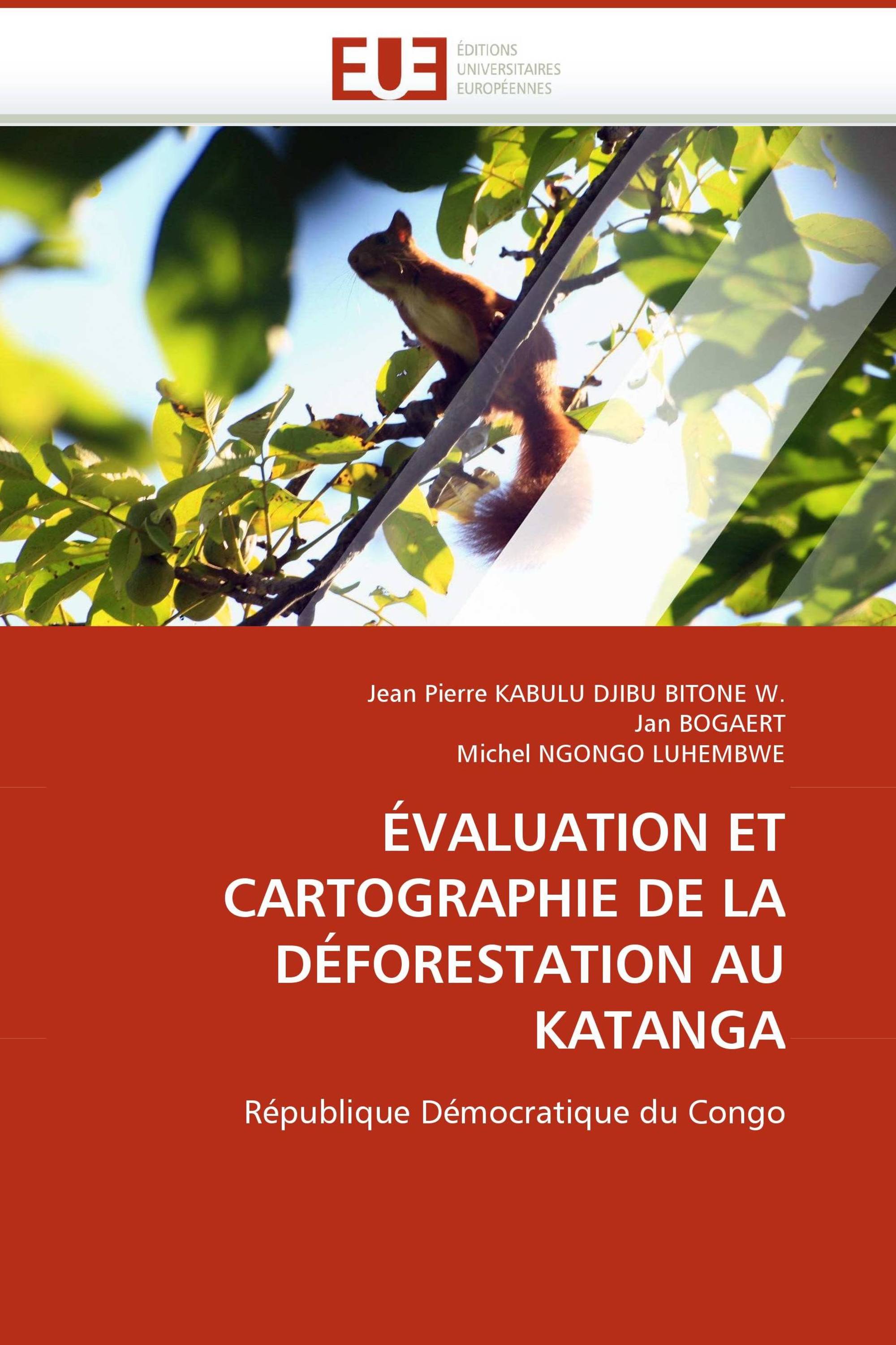 ÉVALUATION ET CARTOGRAPHIE DE LA DÉFORESTATION AU KATANGA