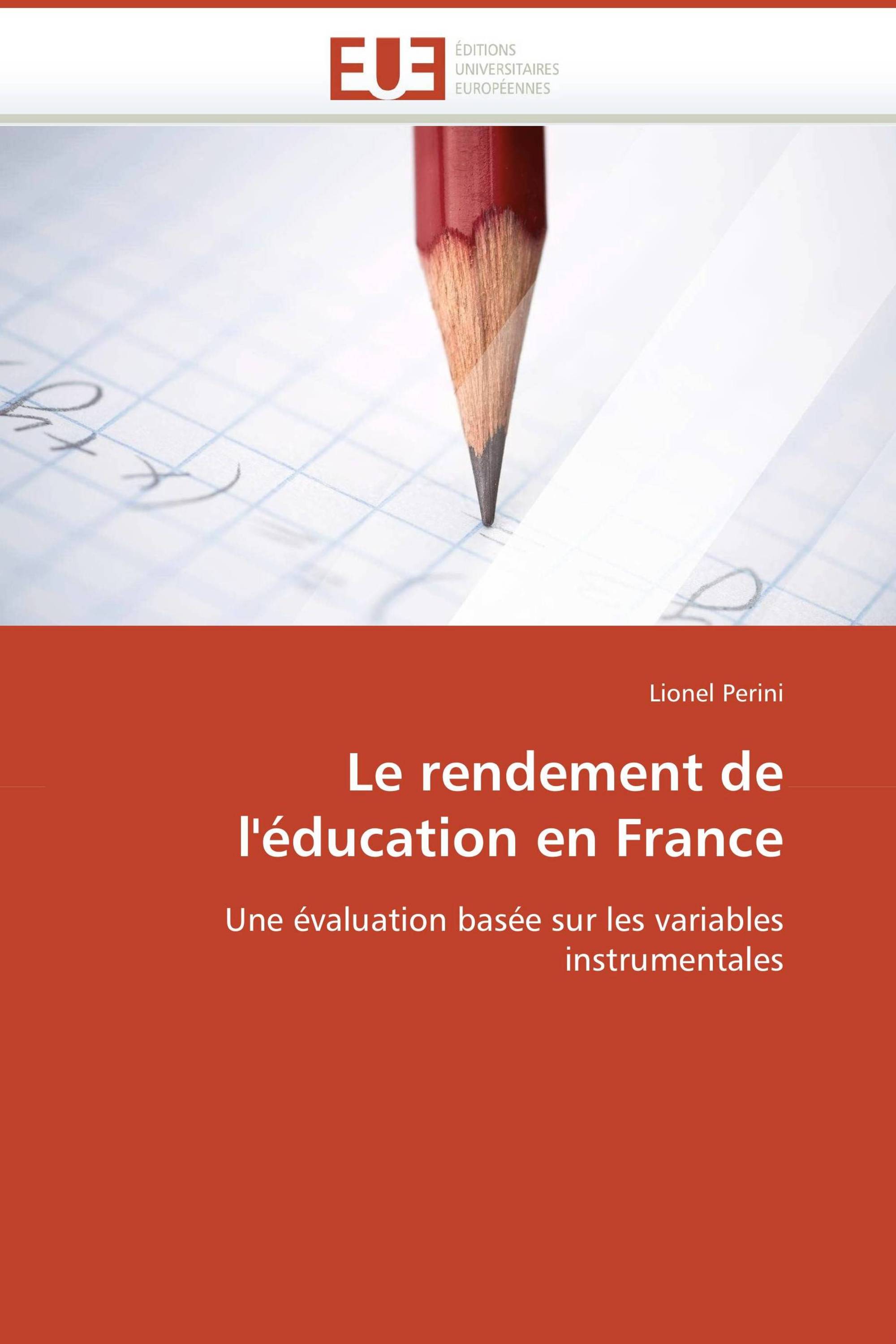 Le rendement de l'éducation en France