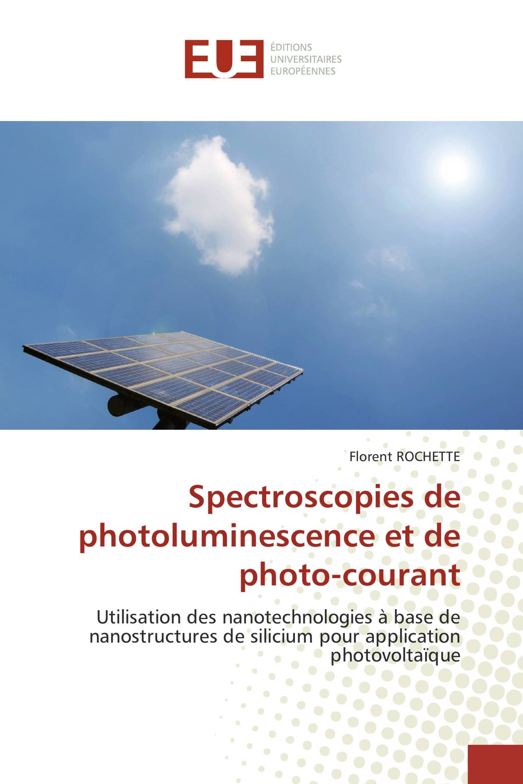 Spectroscopies de photoluminescence et de photo-courant