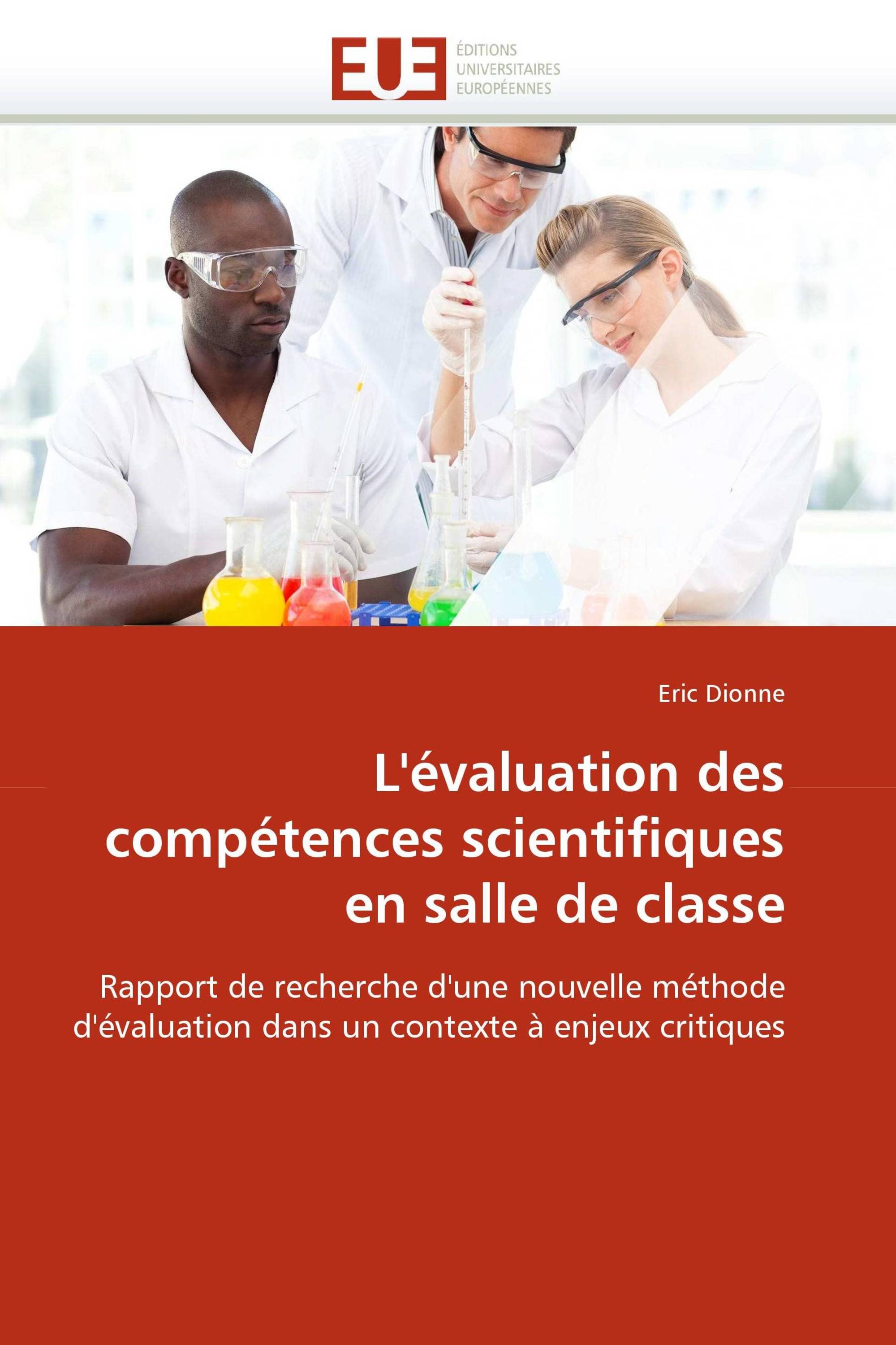 L''évaluation des compétences scientifiques en salle de classe