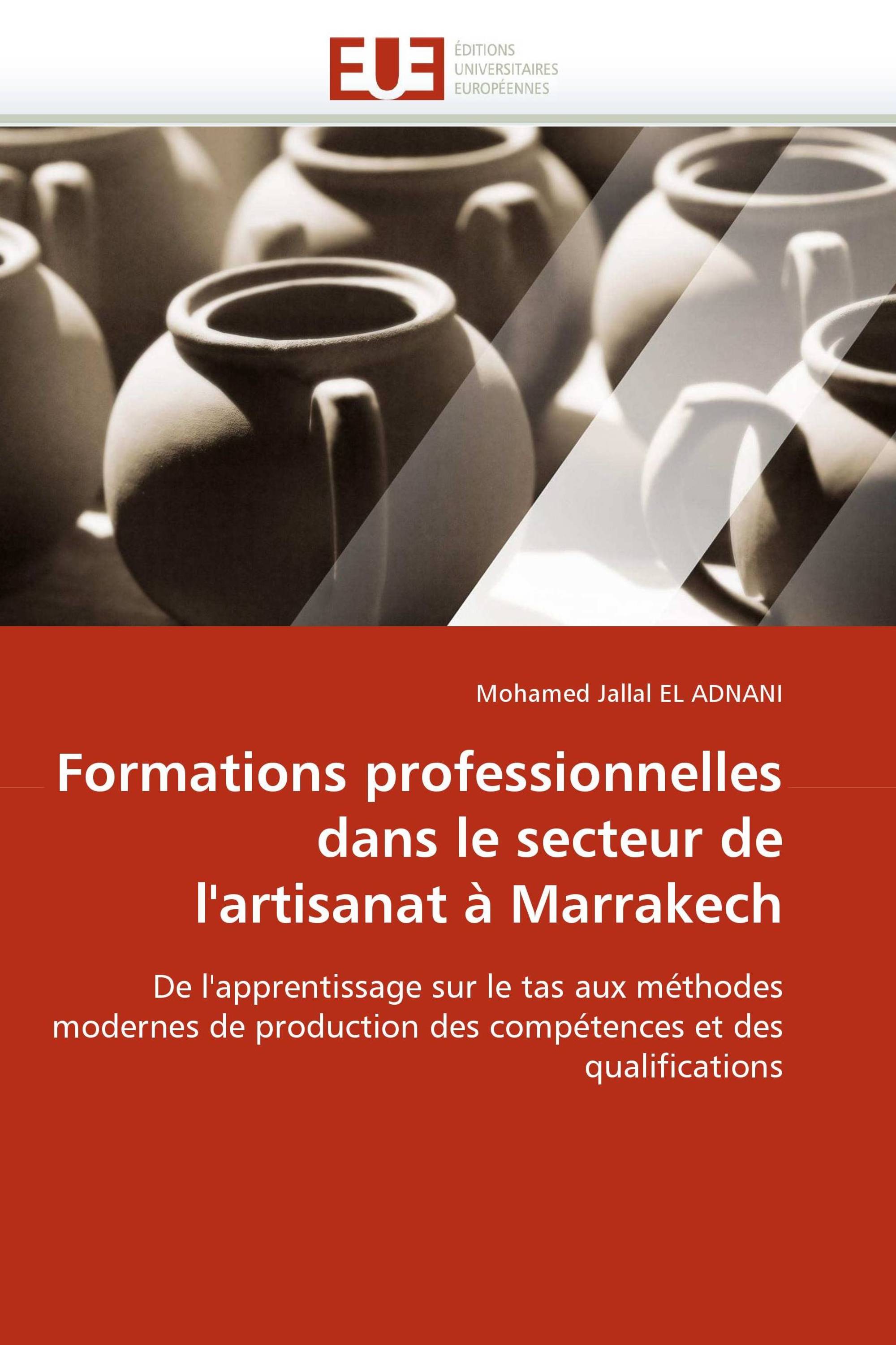 Formations professionnelles dans le secteur de l''artisanat à Marrakech