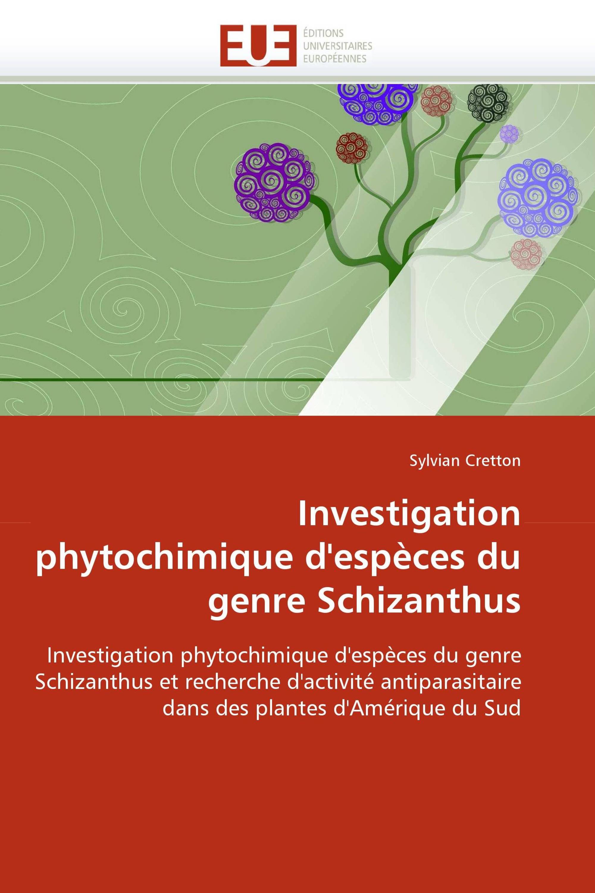 Investigation phytochimique d''espèces du genre Schizanthus