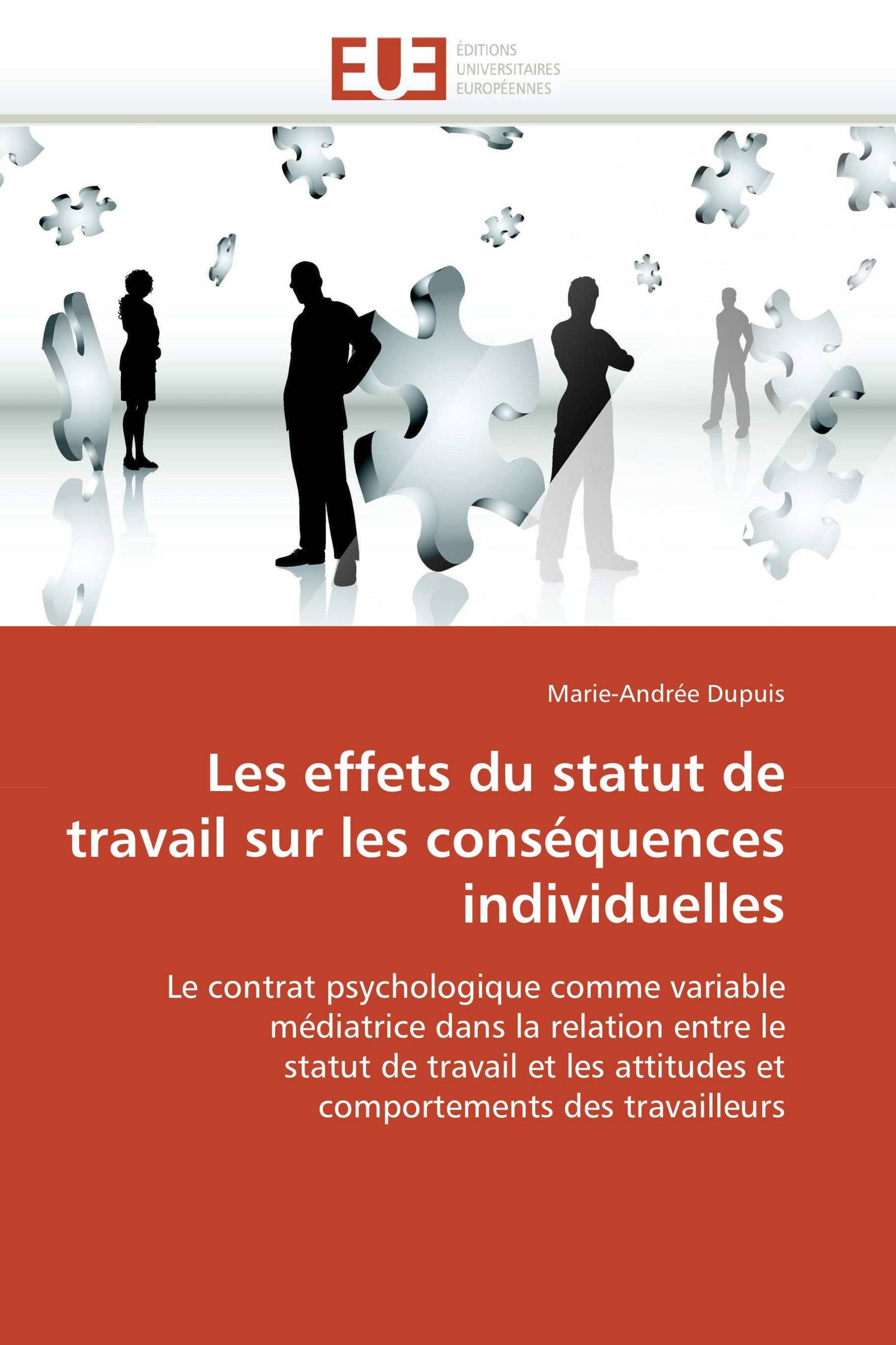 Les effets du statut de travail sur les conséquences individuelles