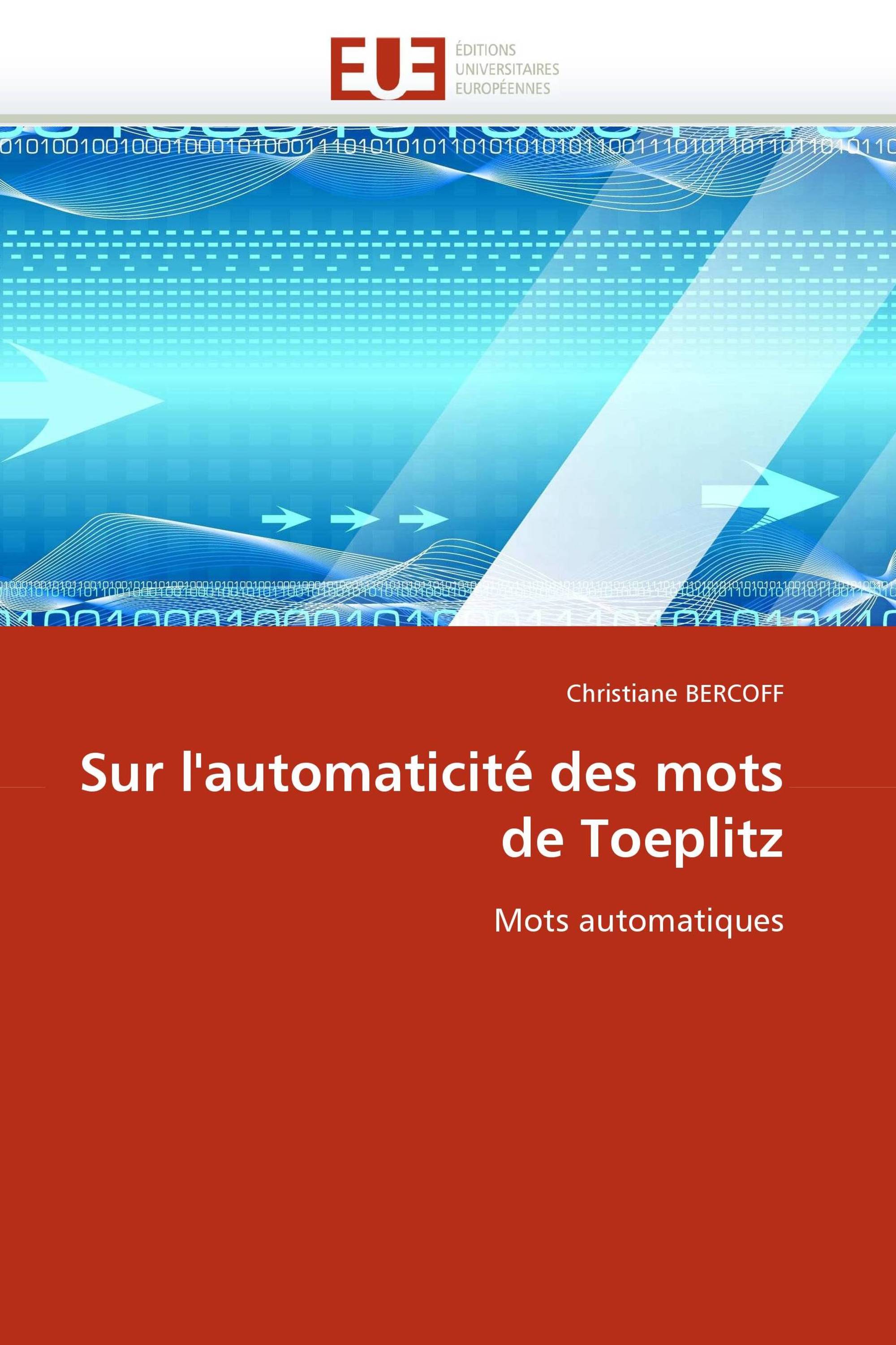 Sur l''automaticité des mots de Toeplitz