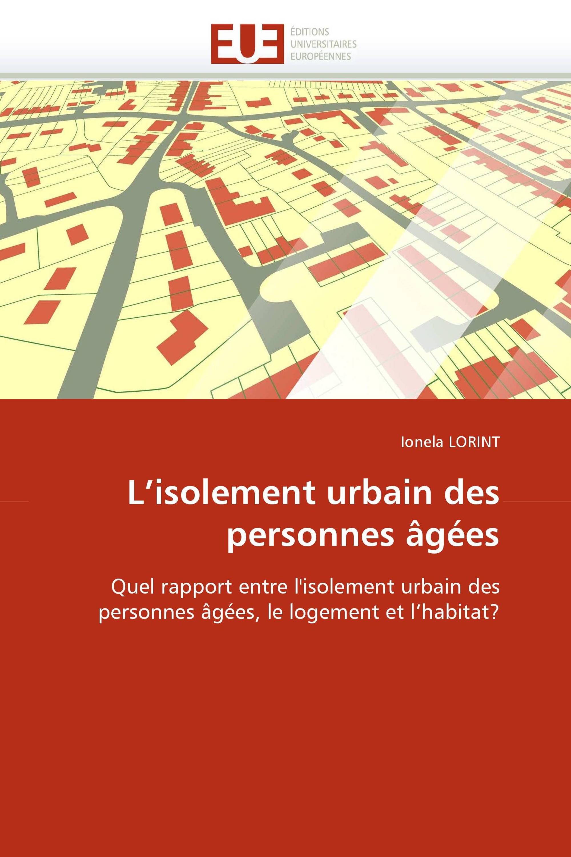 L'isolement urbain des personnes âgées