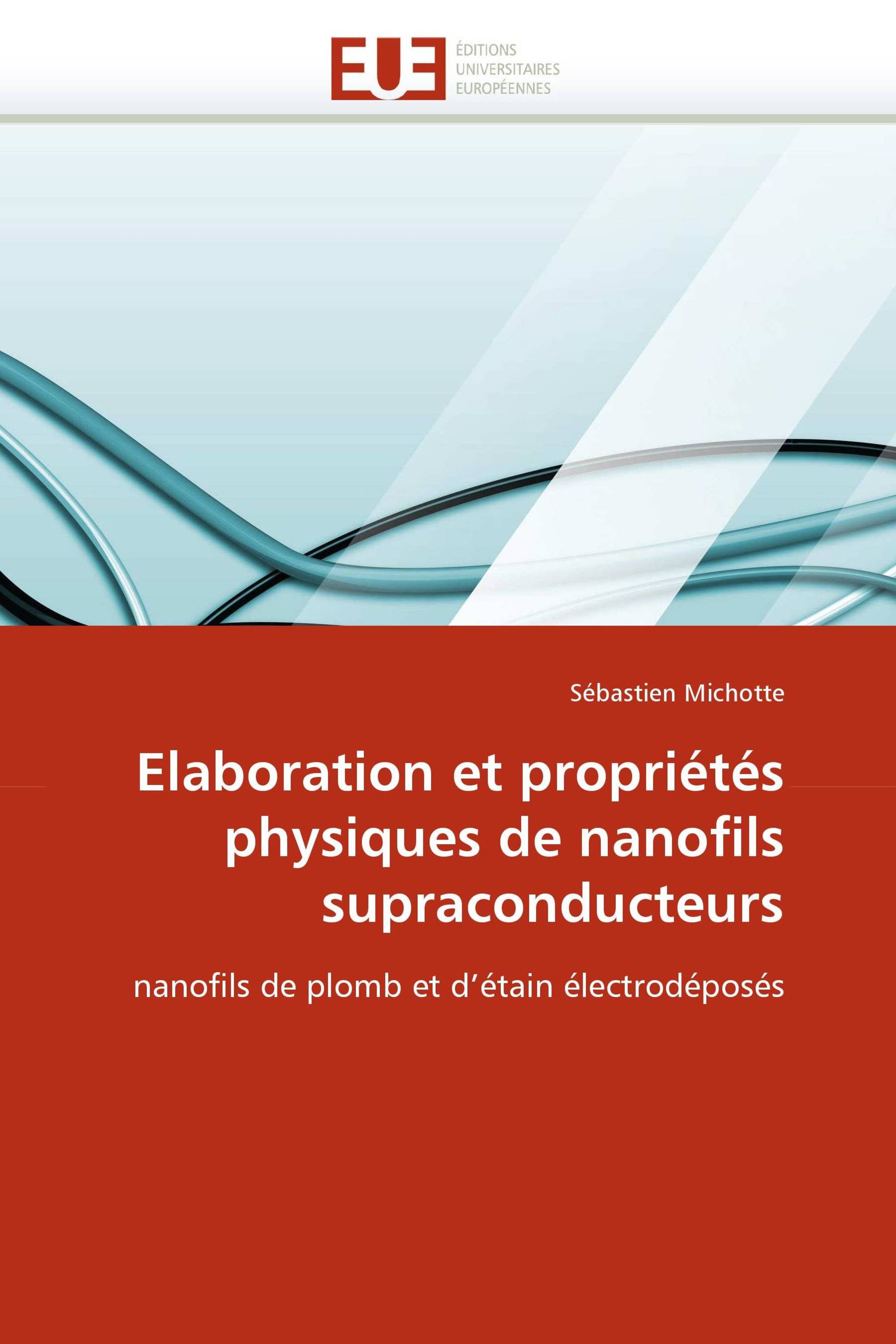 Elaboration et propriétés physiques de nanofils supraconducteurs