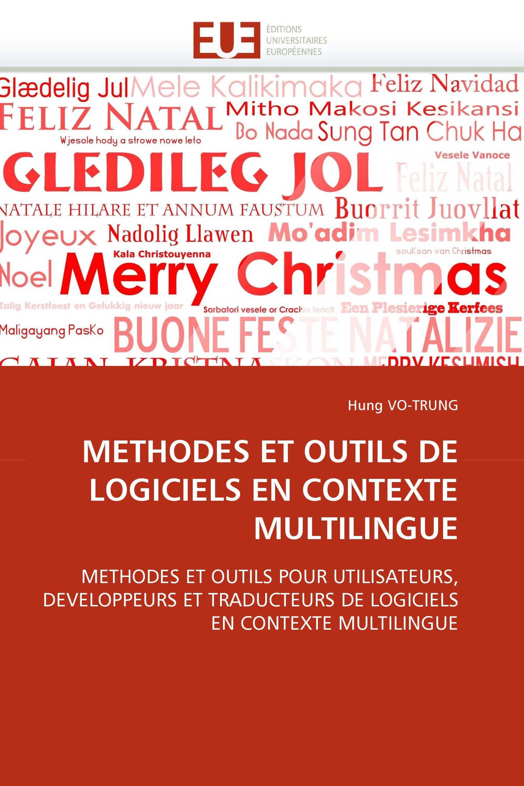 METHODES ET OUTILS DE LOGICIELS EN CONTEXTE MULTILINGUE