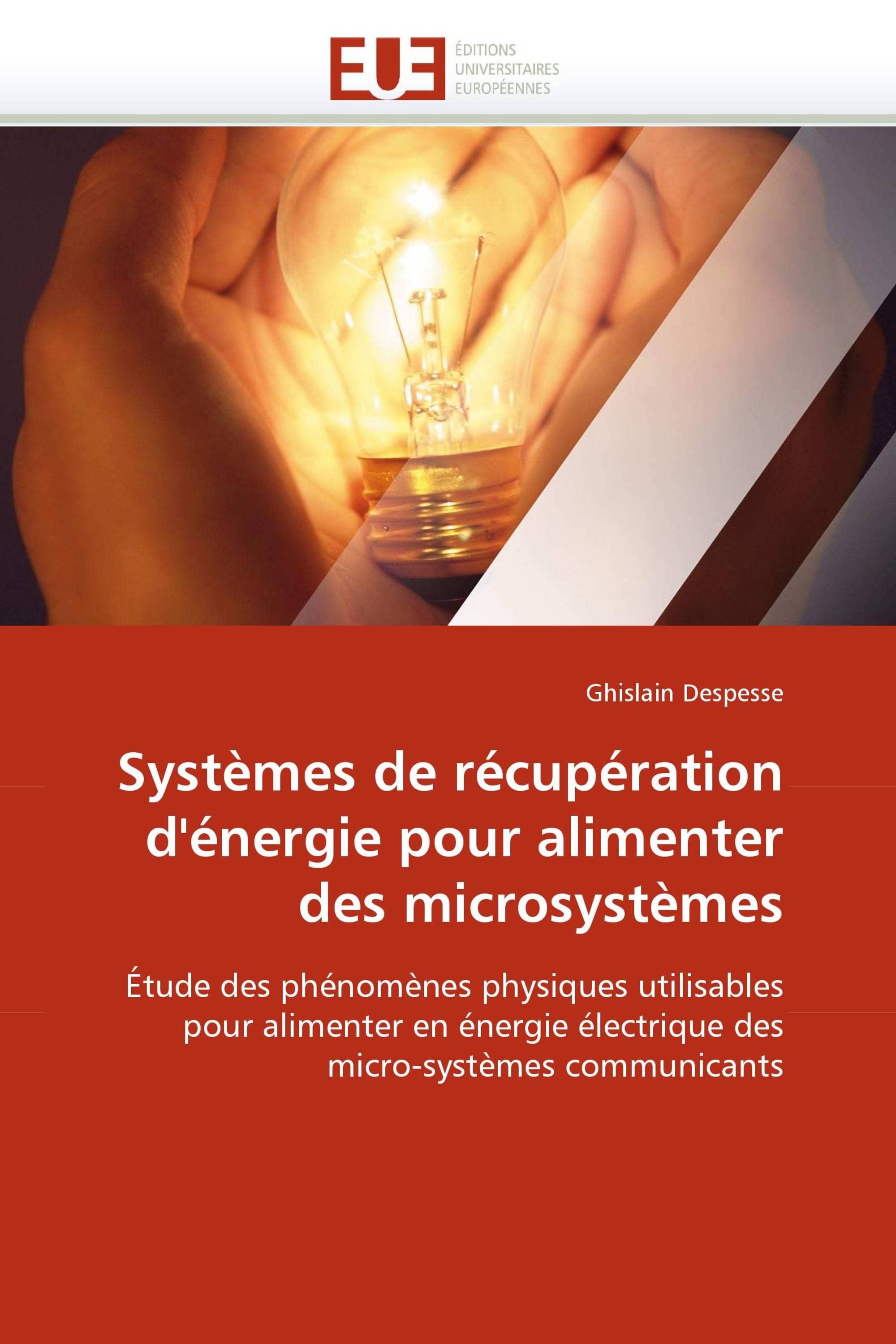 Systèmes de récupération d''énergie pour alimenter des microsystèmes