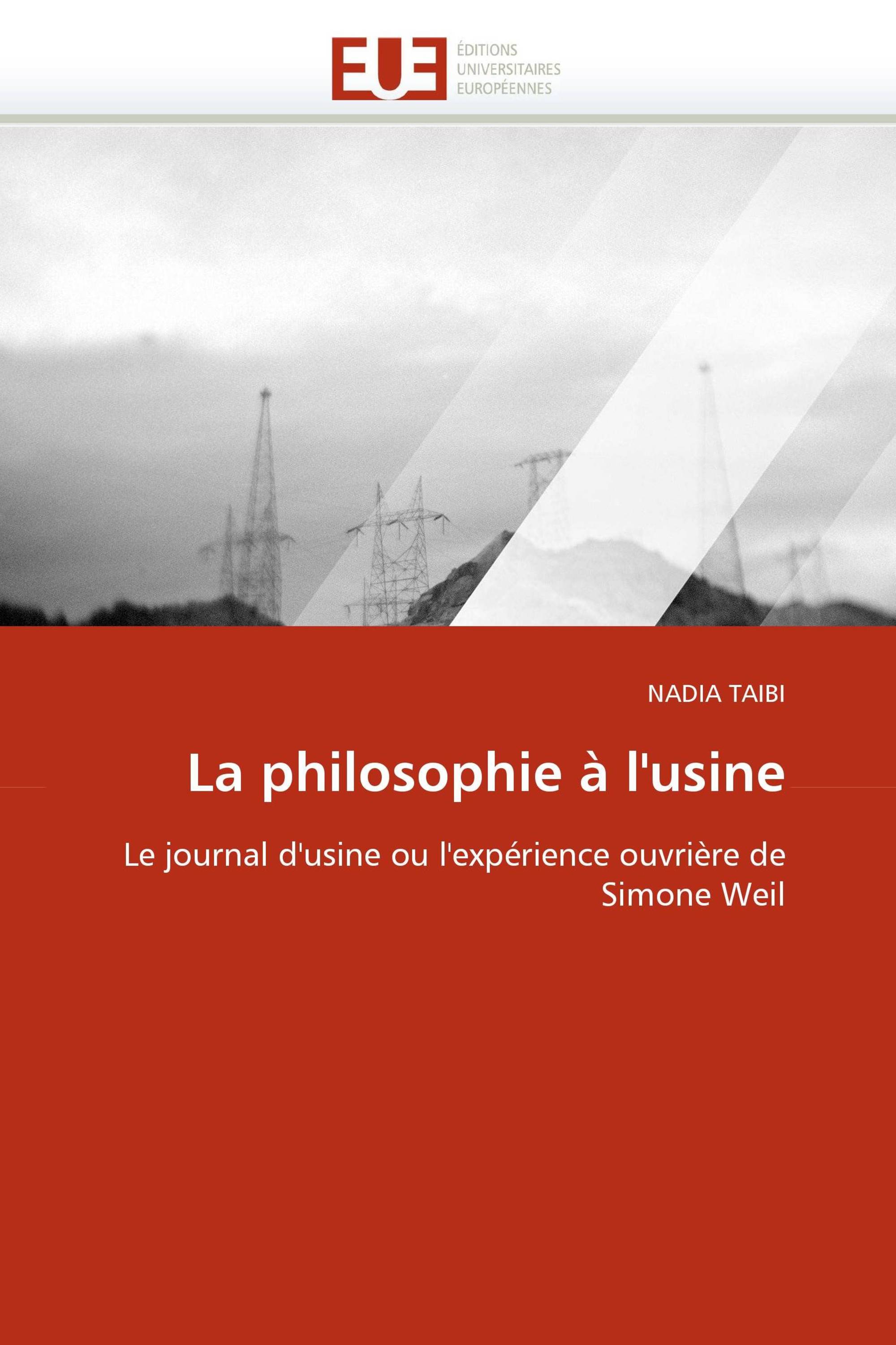 La philosophie à l''usine