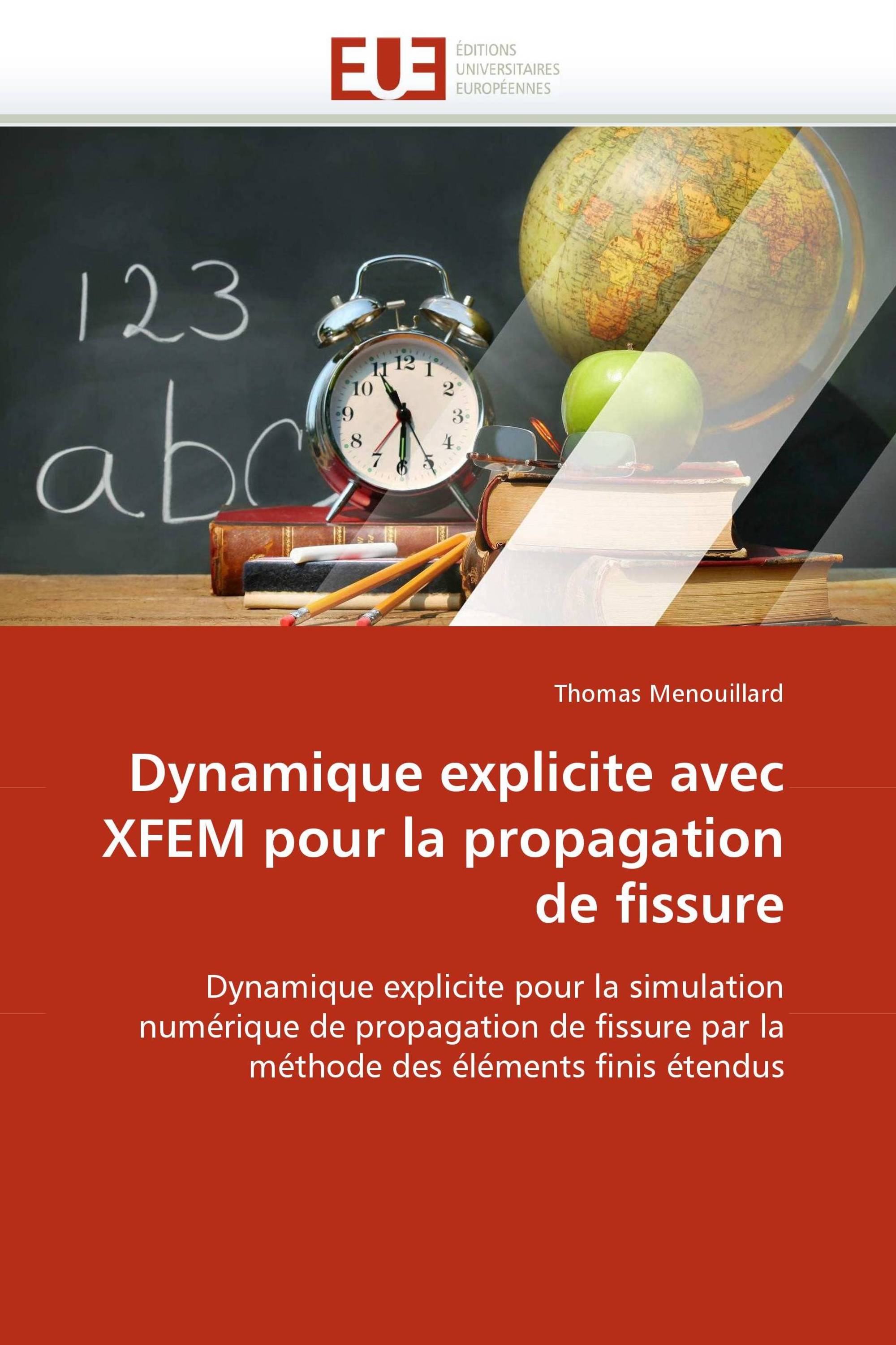 Dynamique explicite avec XFEM pour la propagation de fissure