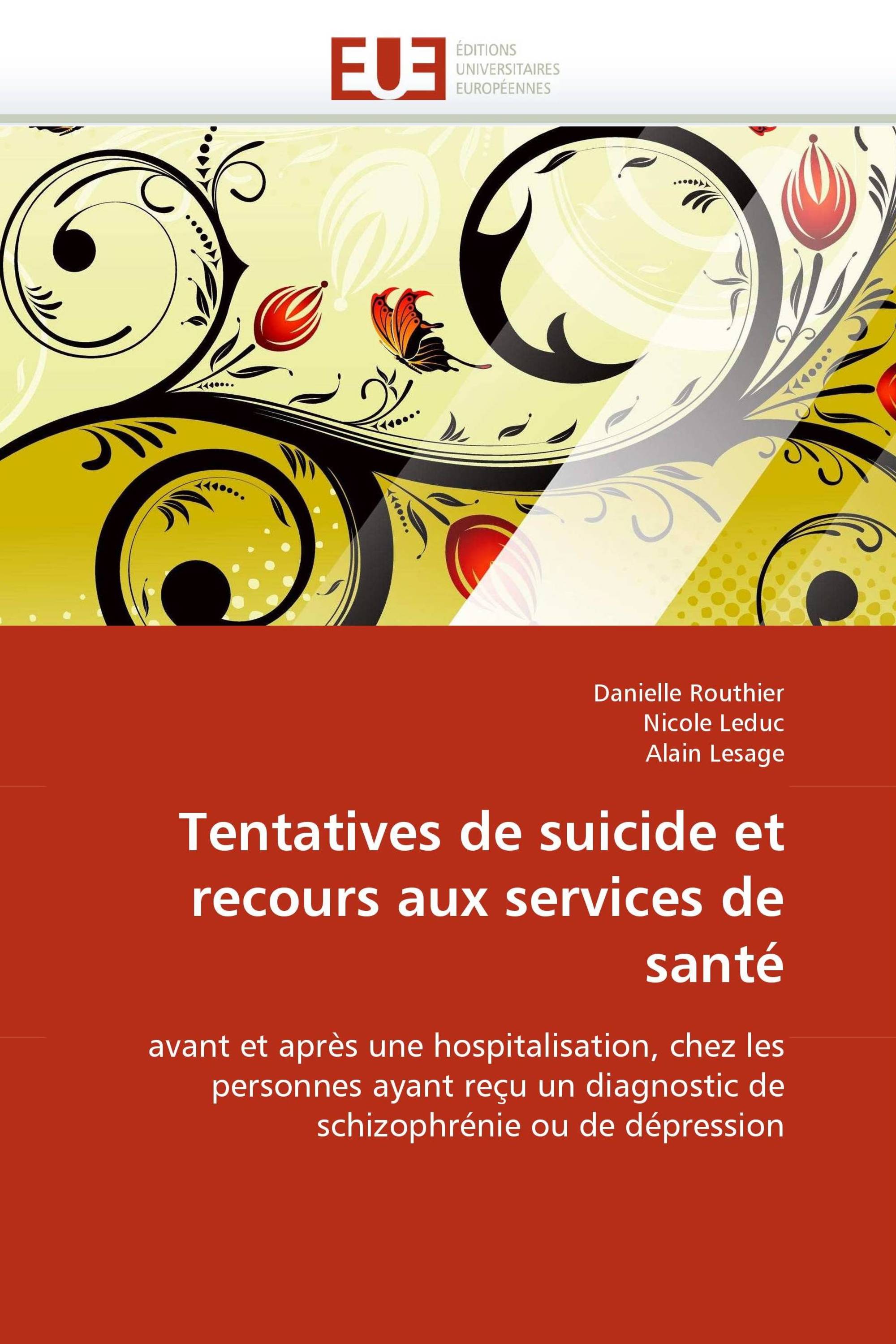 Tentatives de suicide et recours aux services de santé