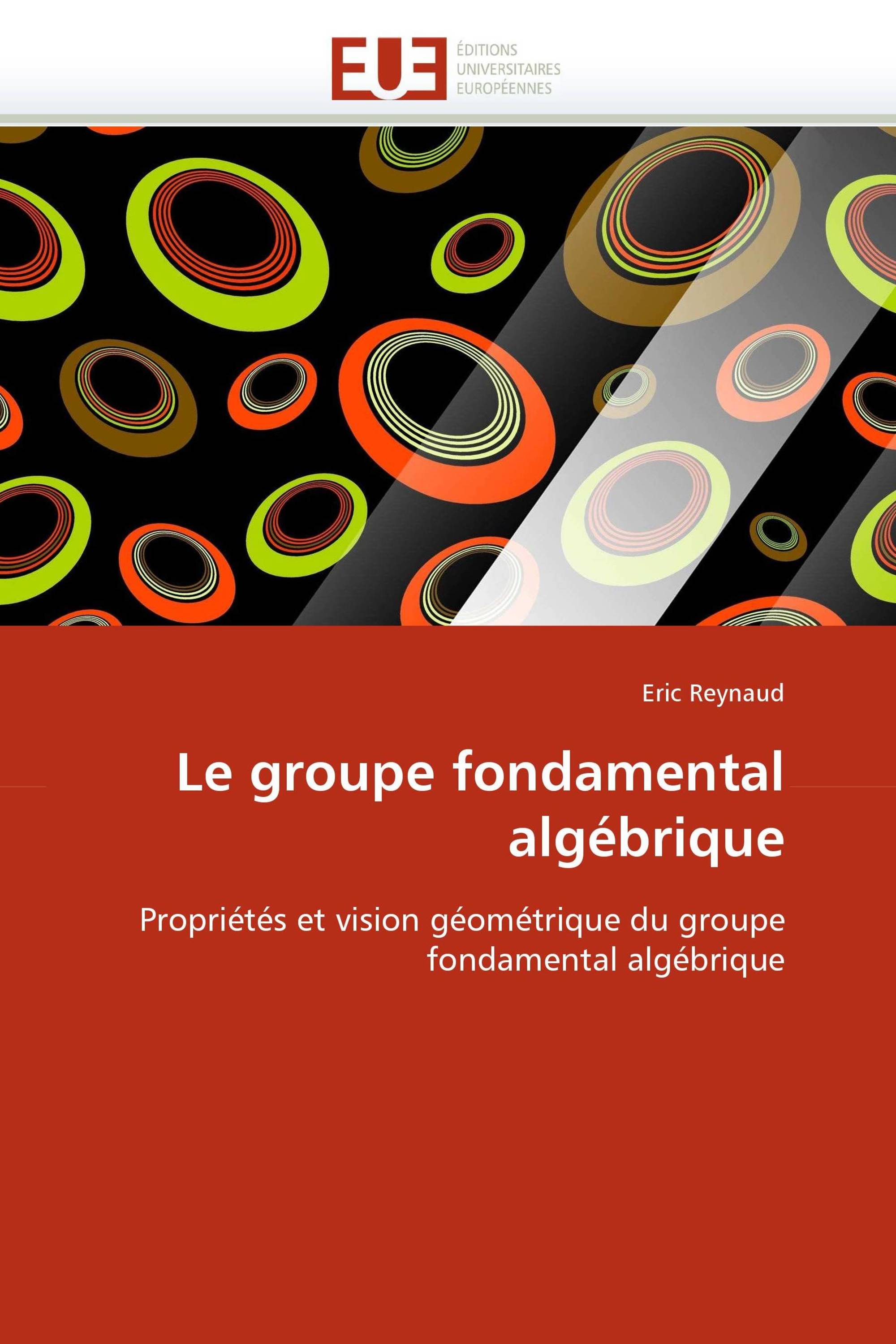 Le groupe fondamental algébrique