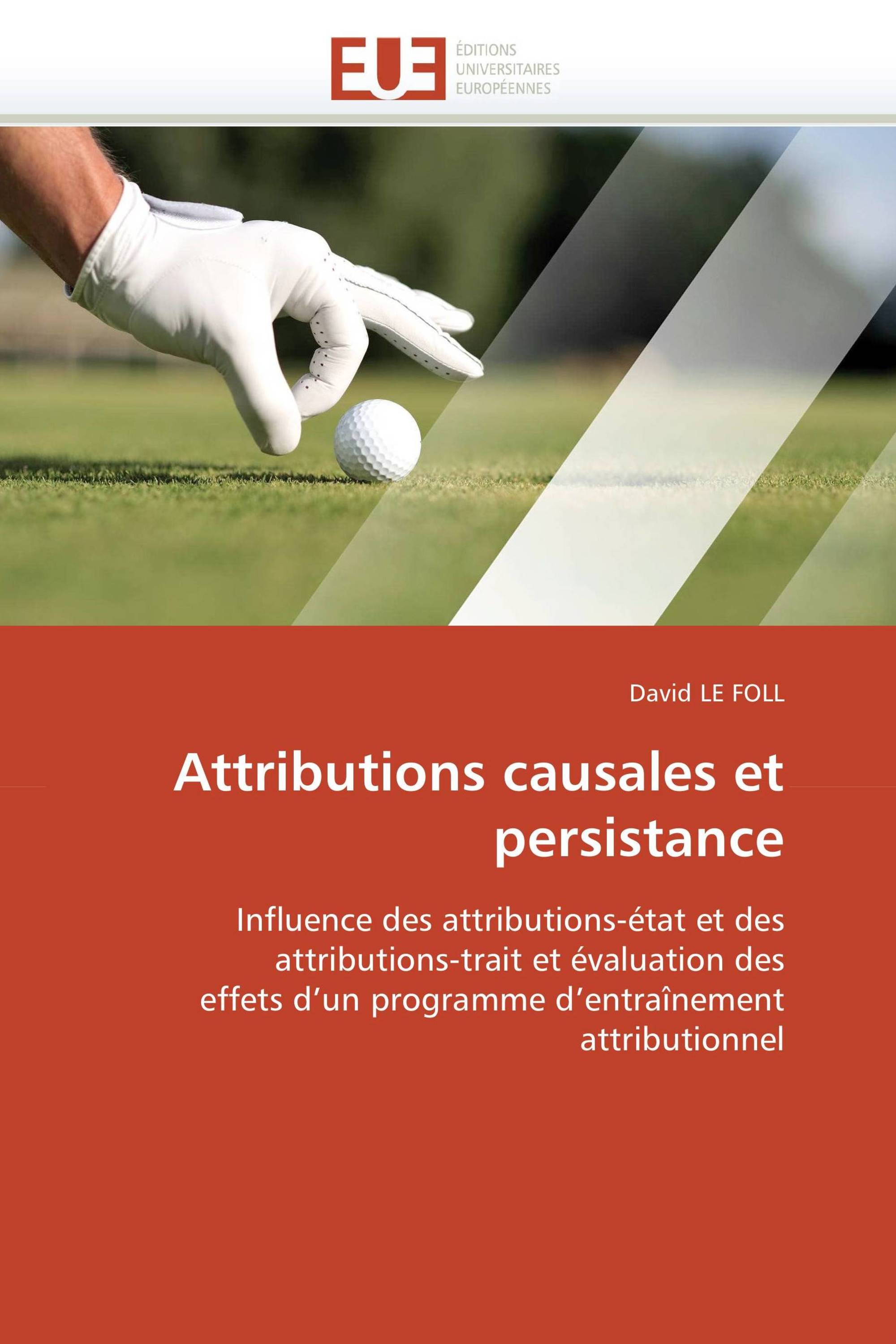 Attributions causales et persistance