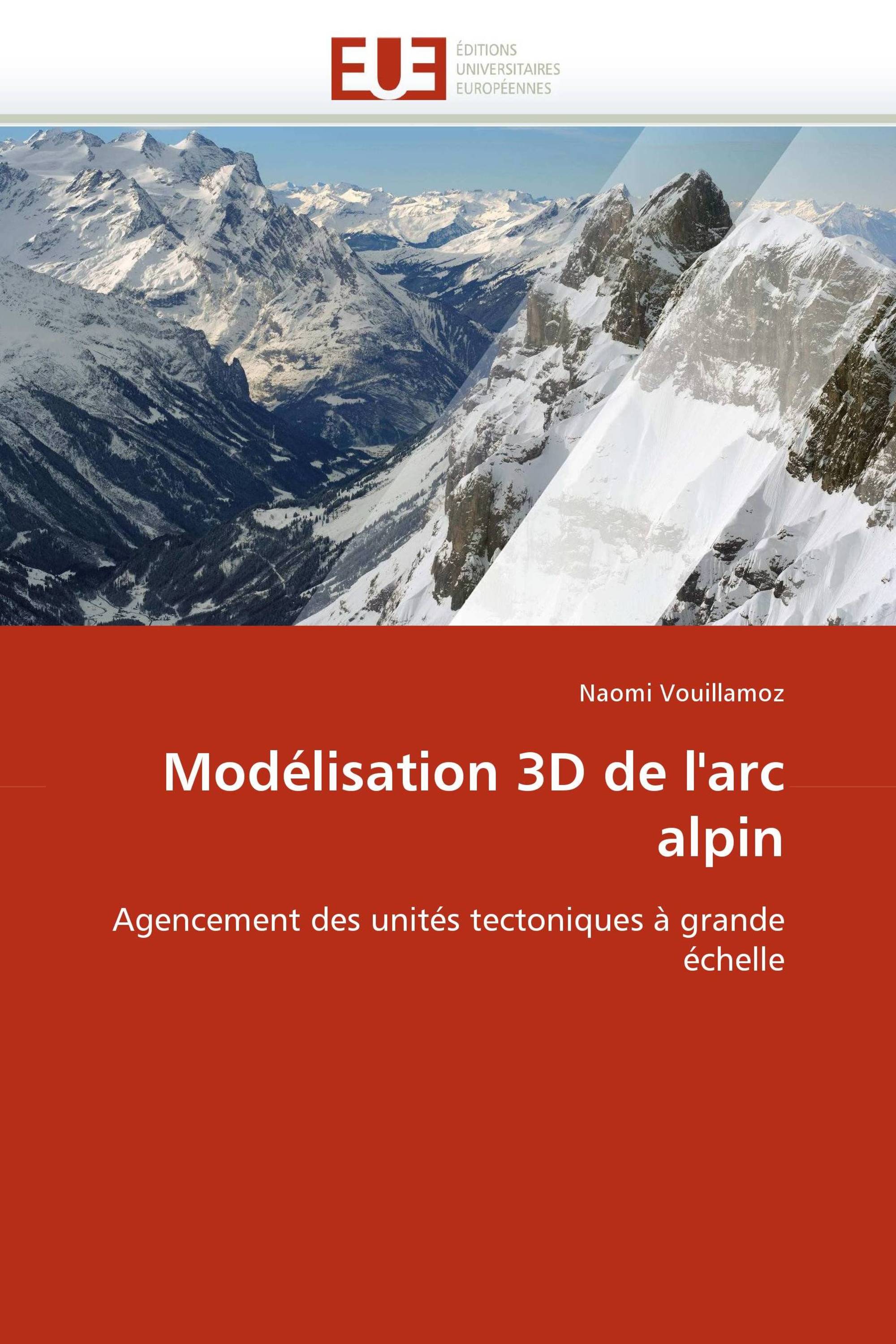 Modélisation 3D de l''arc alpin