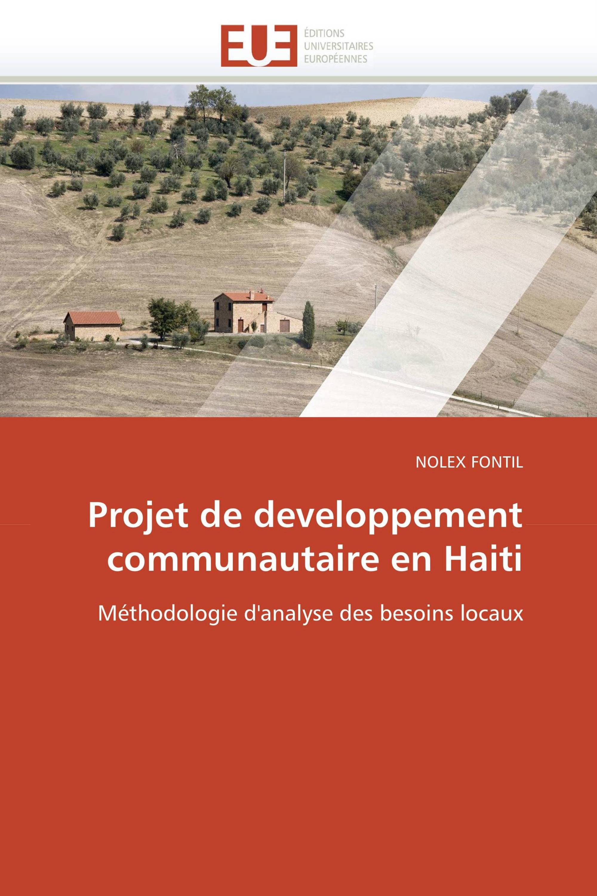 Projet de developpement communautaire en Haiti