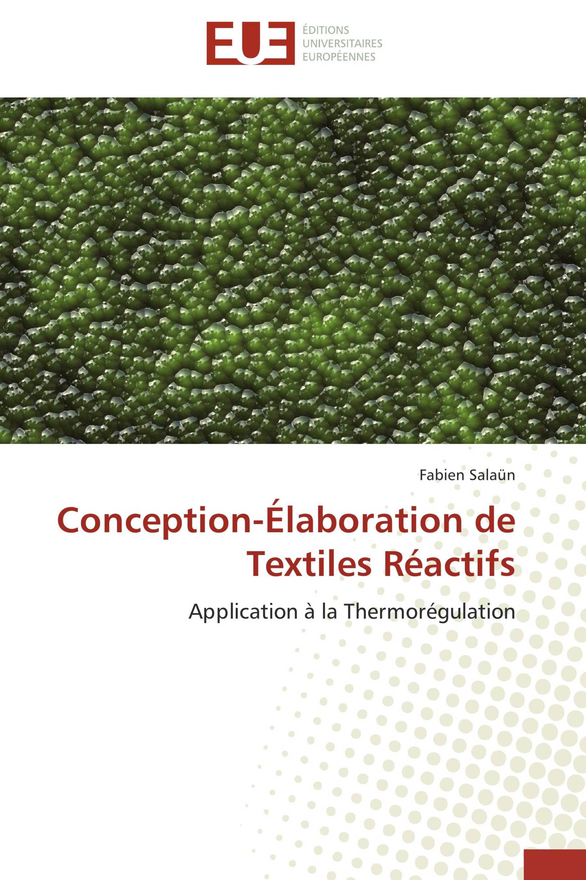 Conception-Élaboration de Textiles Réactifs