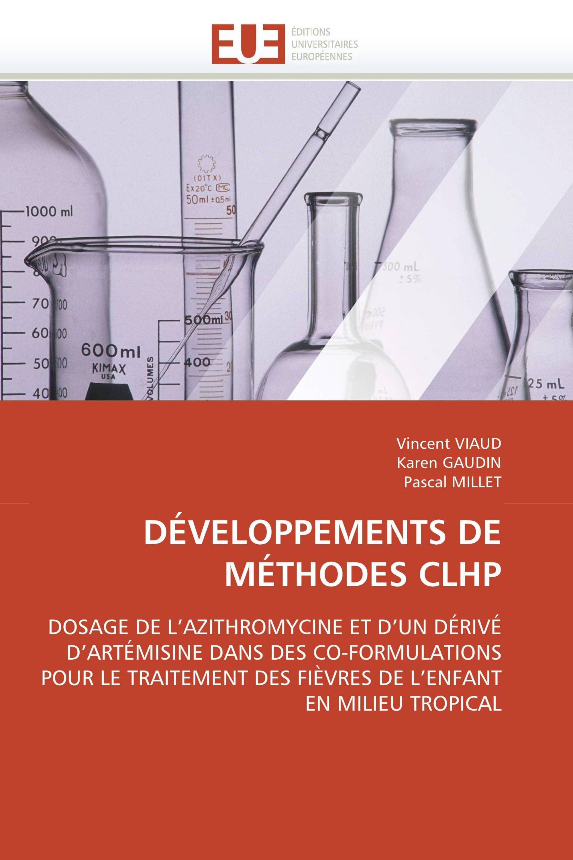 DÉVELOPPEMENTS DE MÉTHODES CLHP