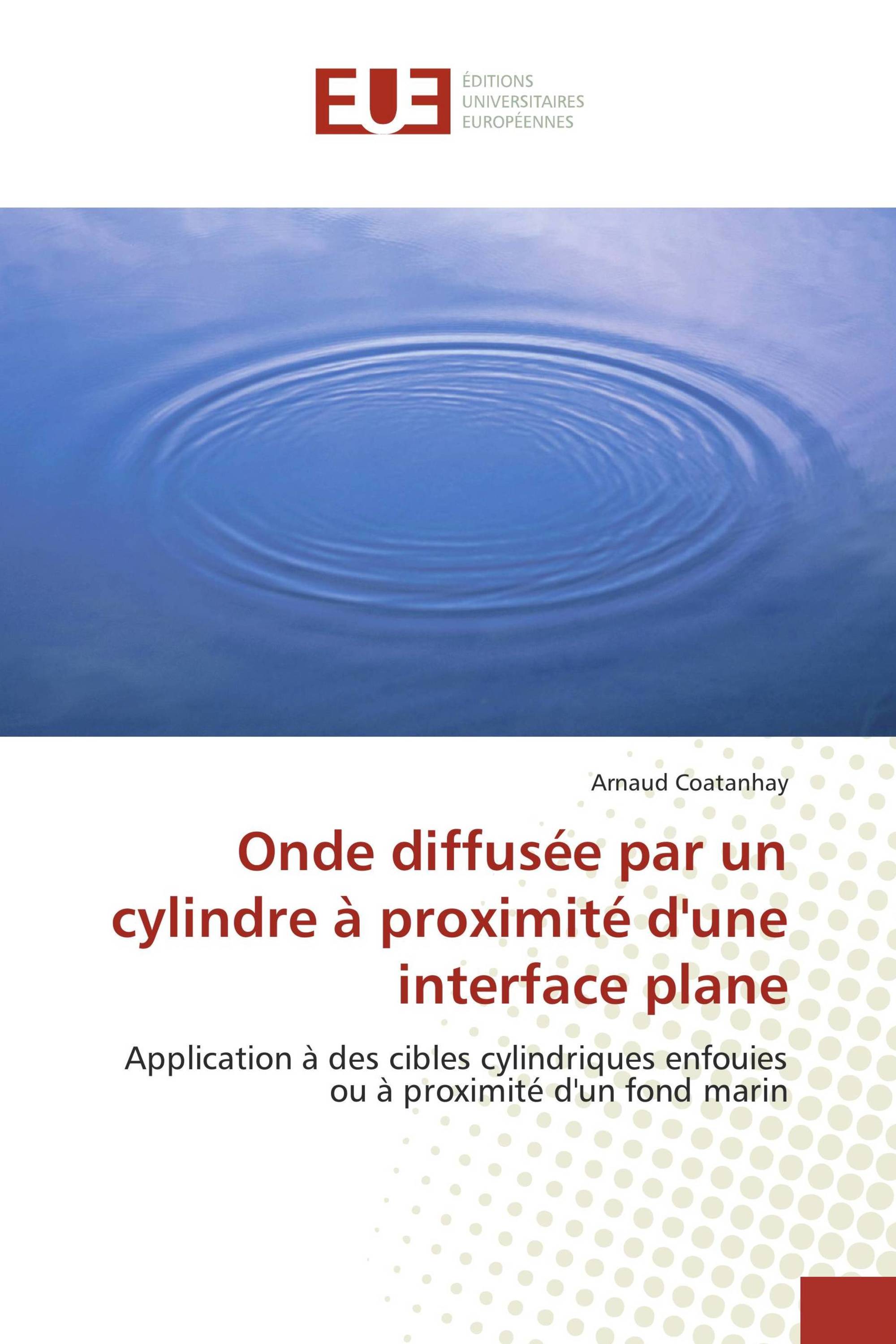 Onde diffusée par un cylindre à proximité d'une interface plane