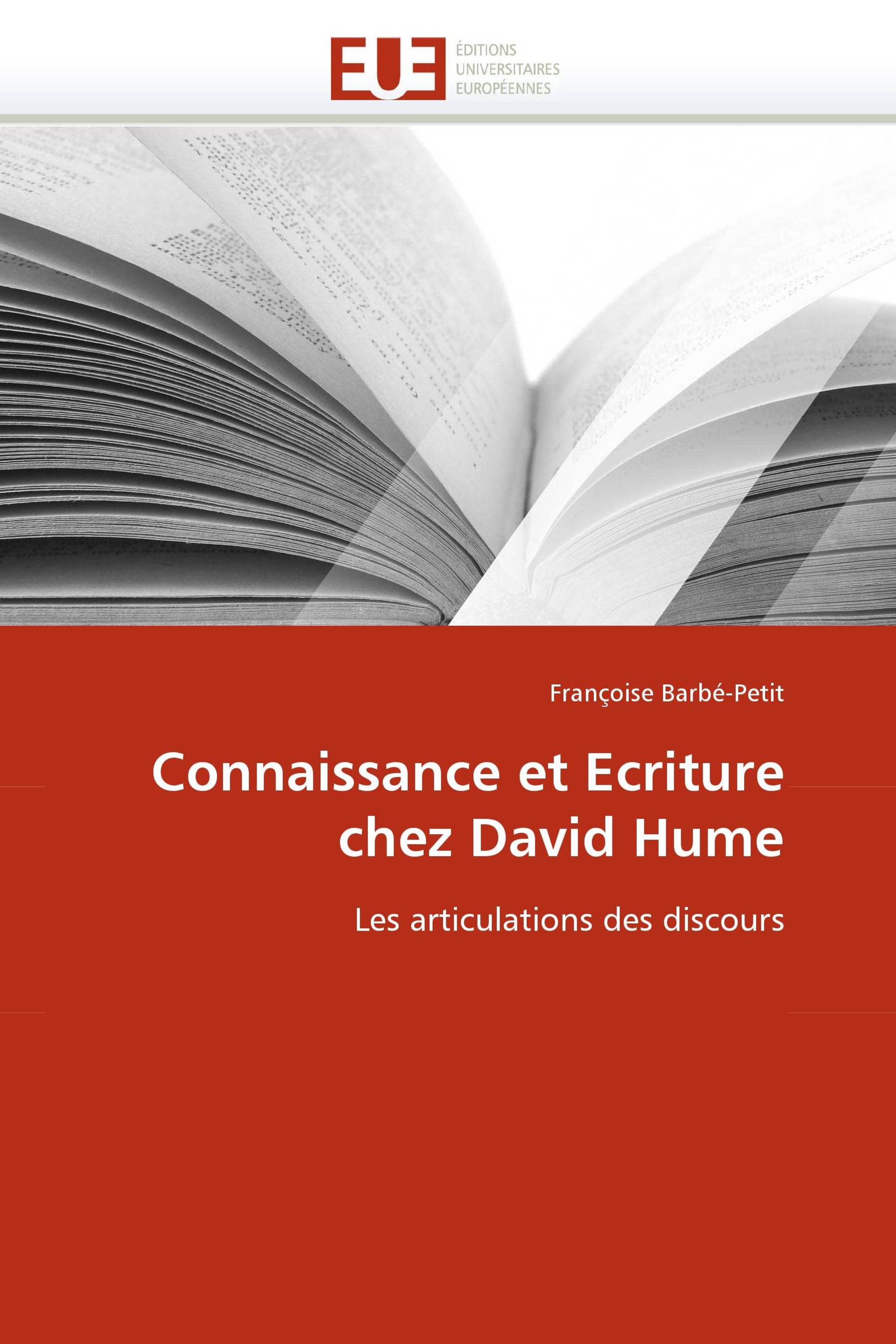 Connaissance et Ecriture chez David Hume