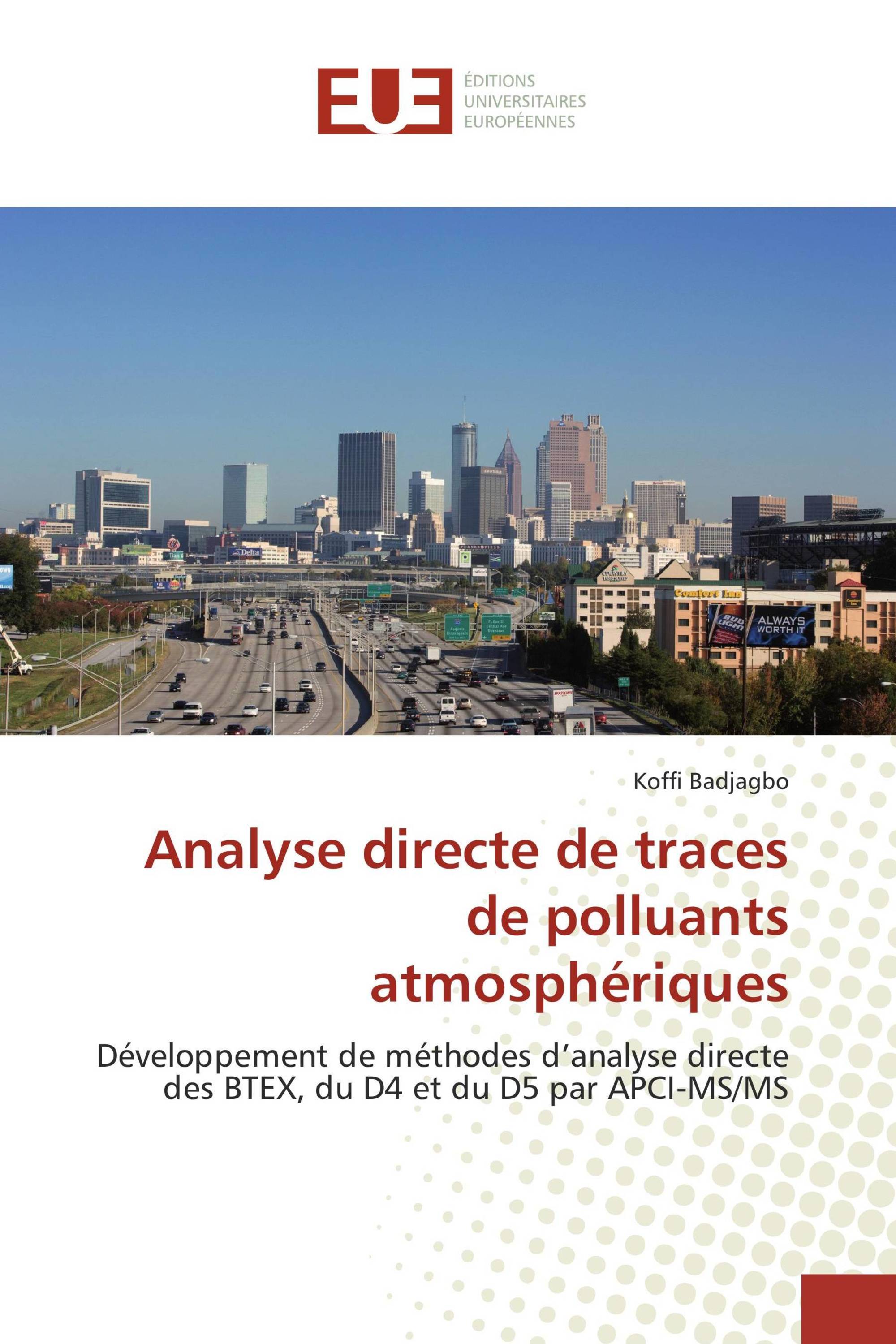 Analyse directe de traces de polluants atmosphériques