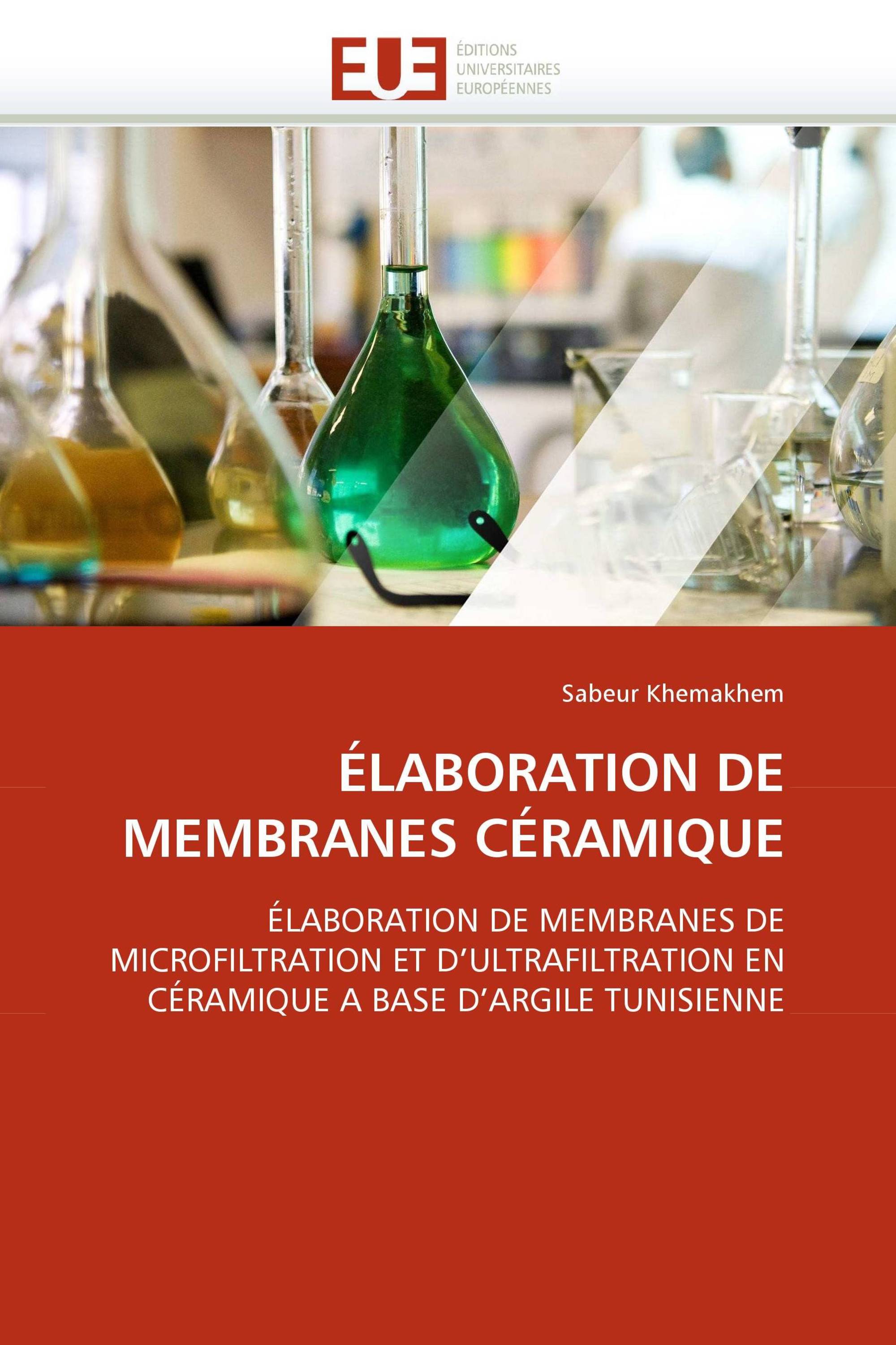 ÉLABORATION DE MEMBRANES CÉRAMIQUE