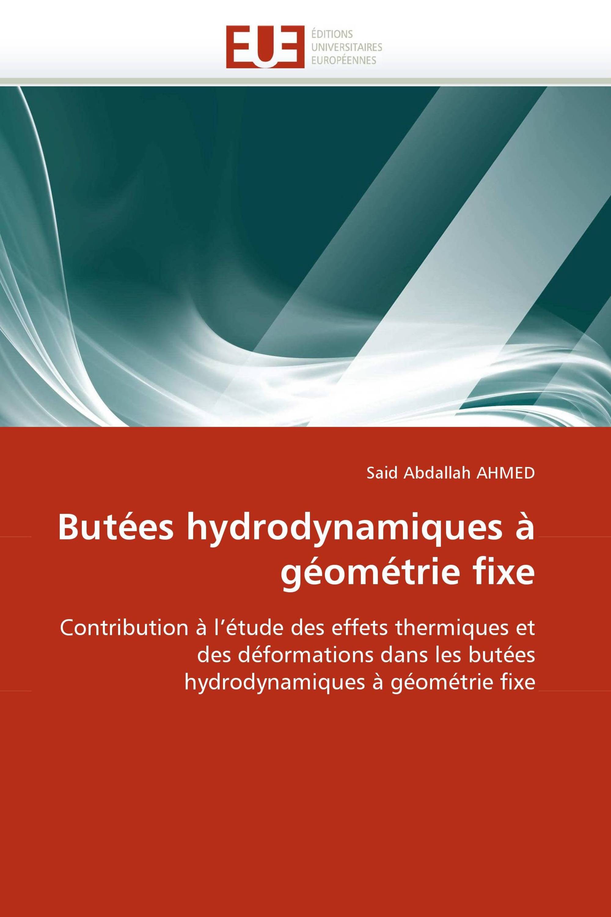 Butées hydrodynamiques à géométrie fixe