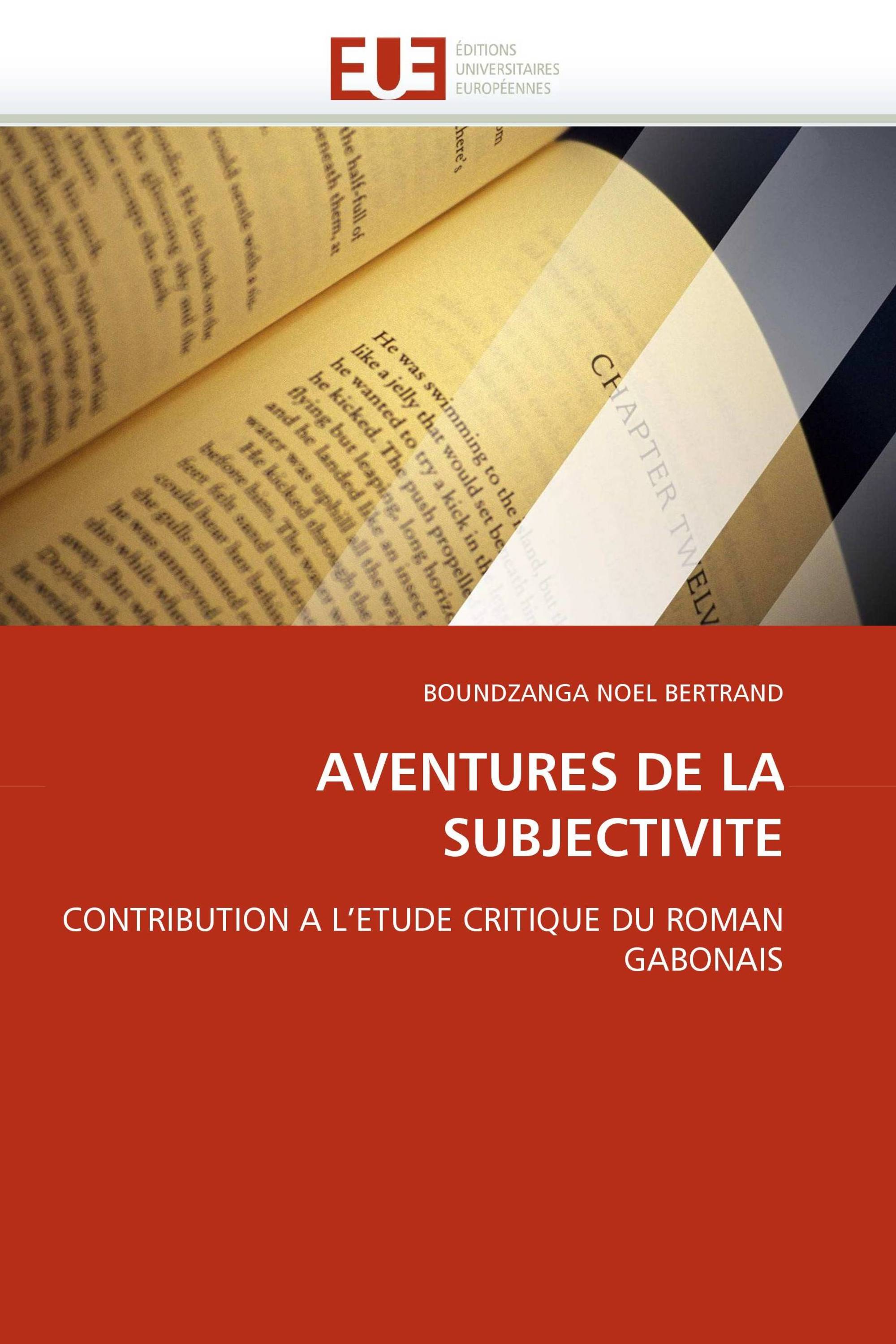 AVENTURES DE LA SUBJECTIVITE