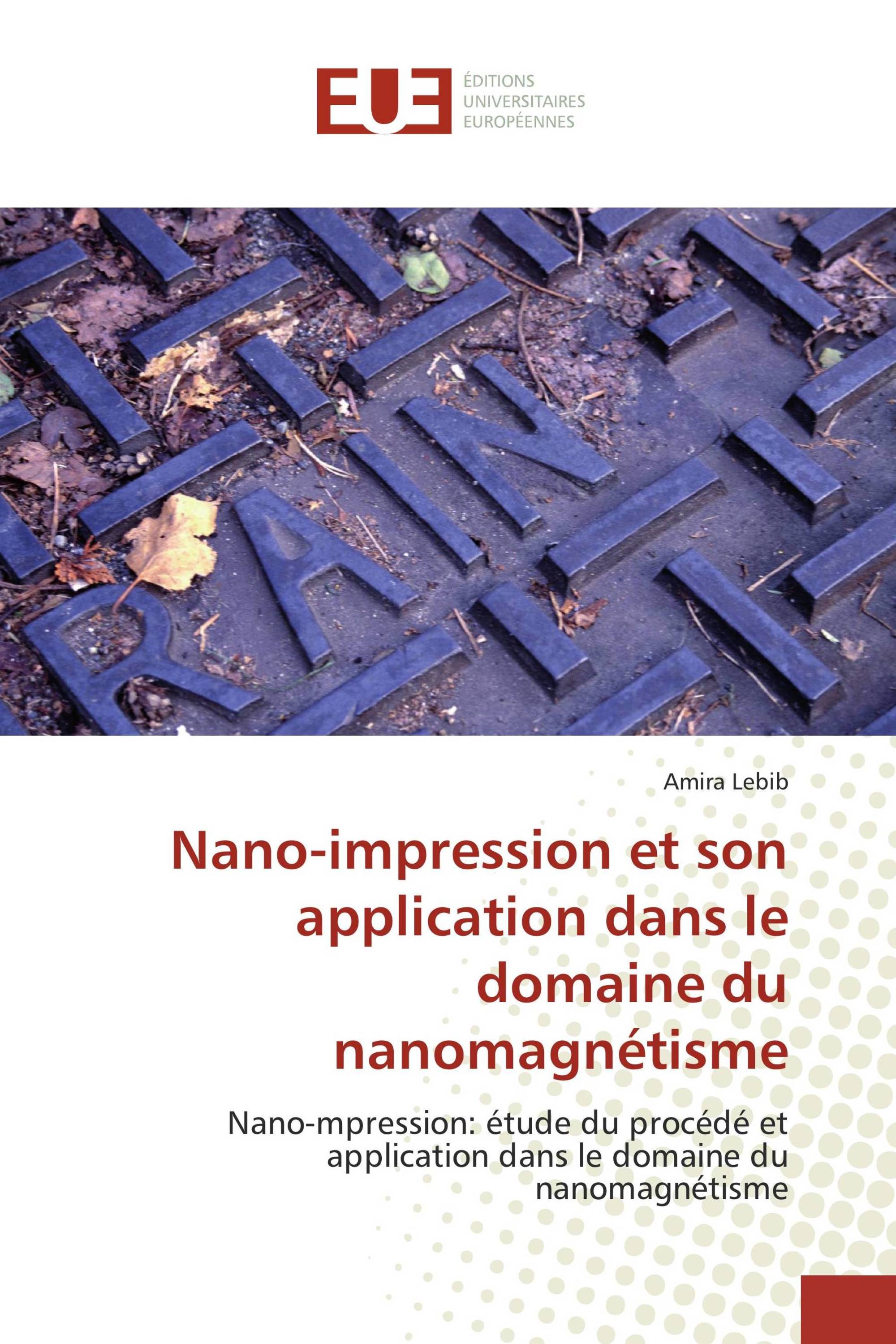 Nano-impression et son application dans le domaine du nanomagnétisme