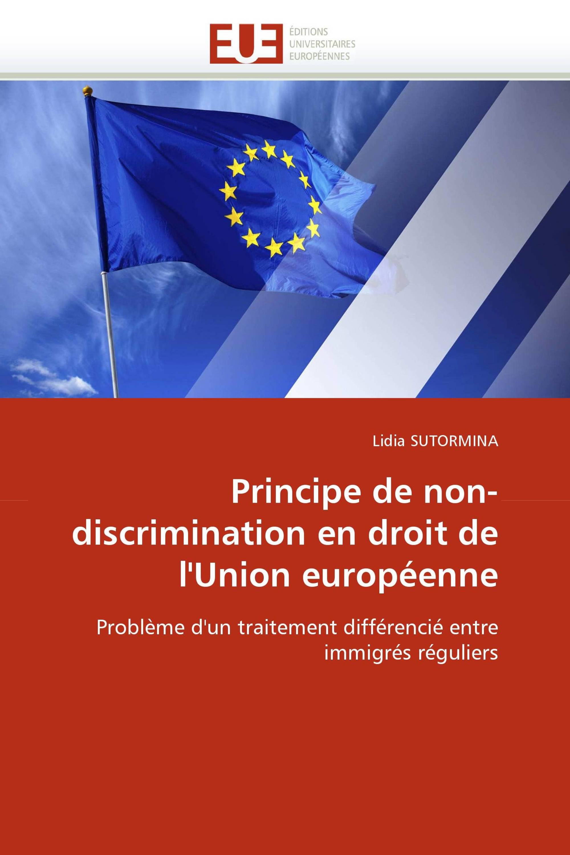 Principe de non-discrimination en droit de l''Union européenne