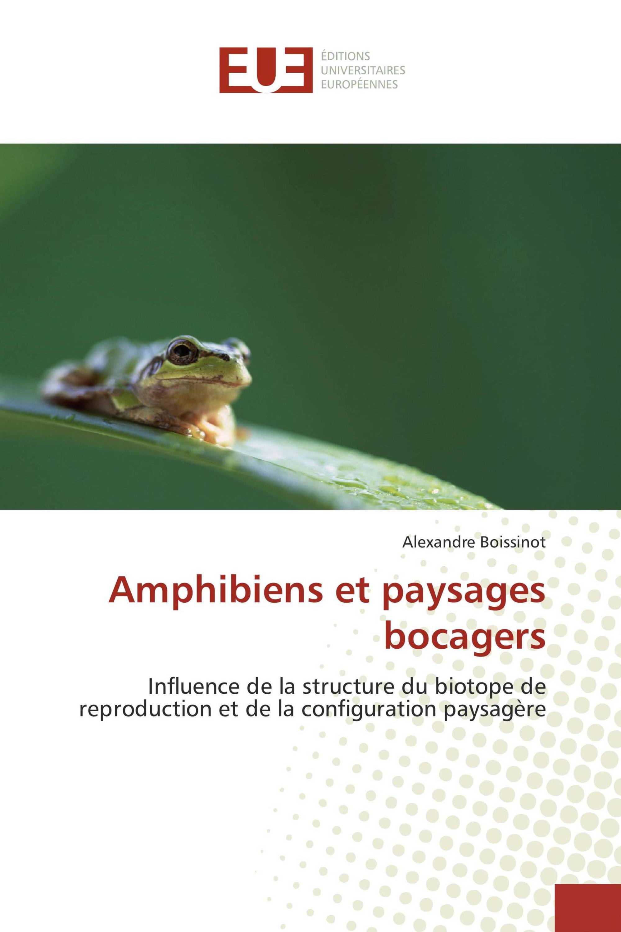 Amphibiens et paysages bocagers