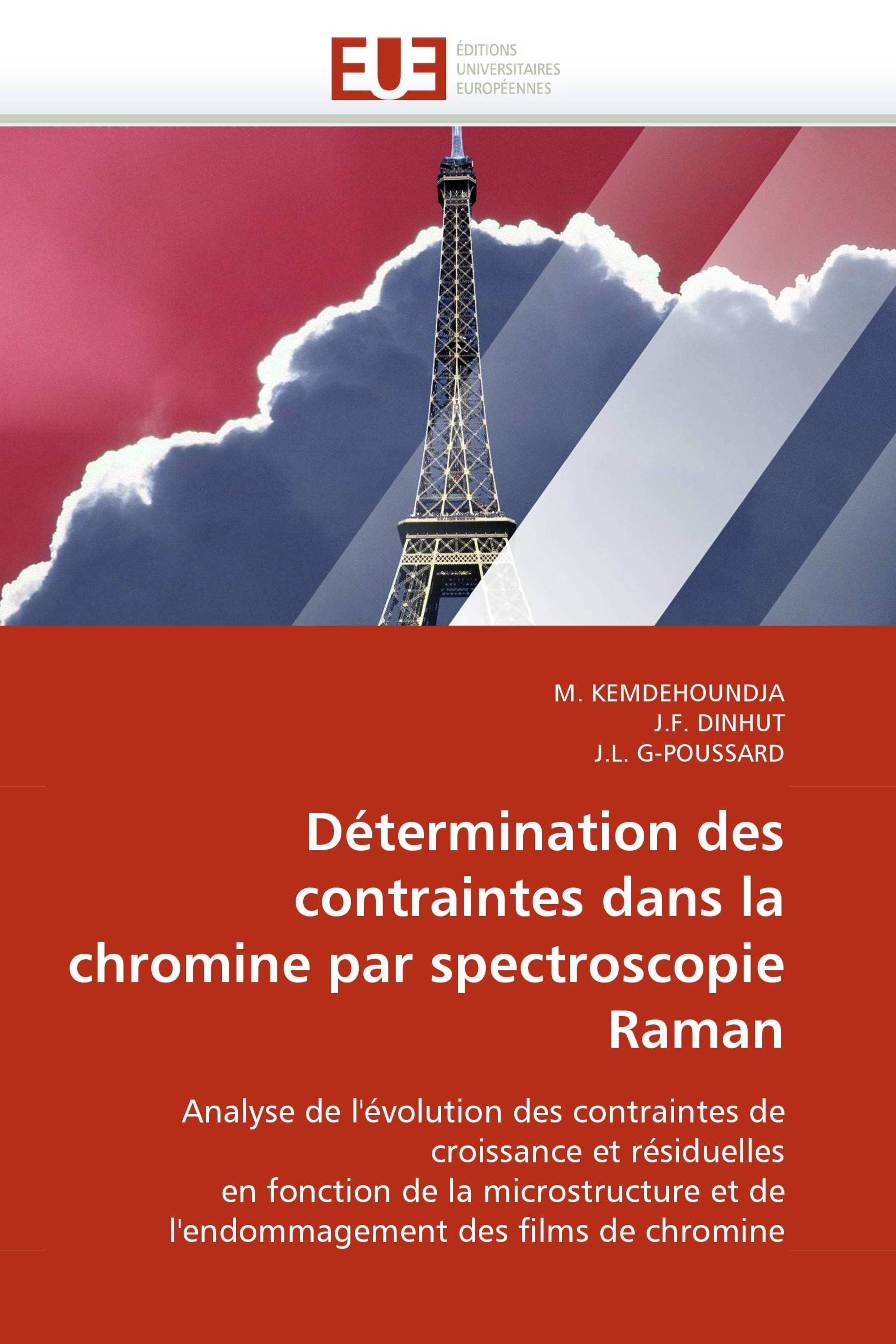 Détermination des contraintes dans la chromine par spectroscopie Raman