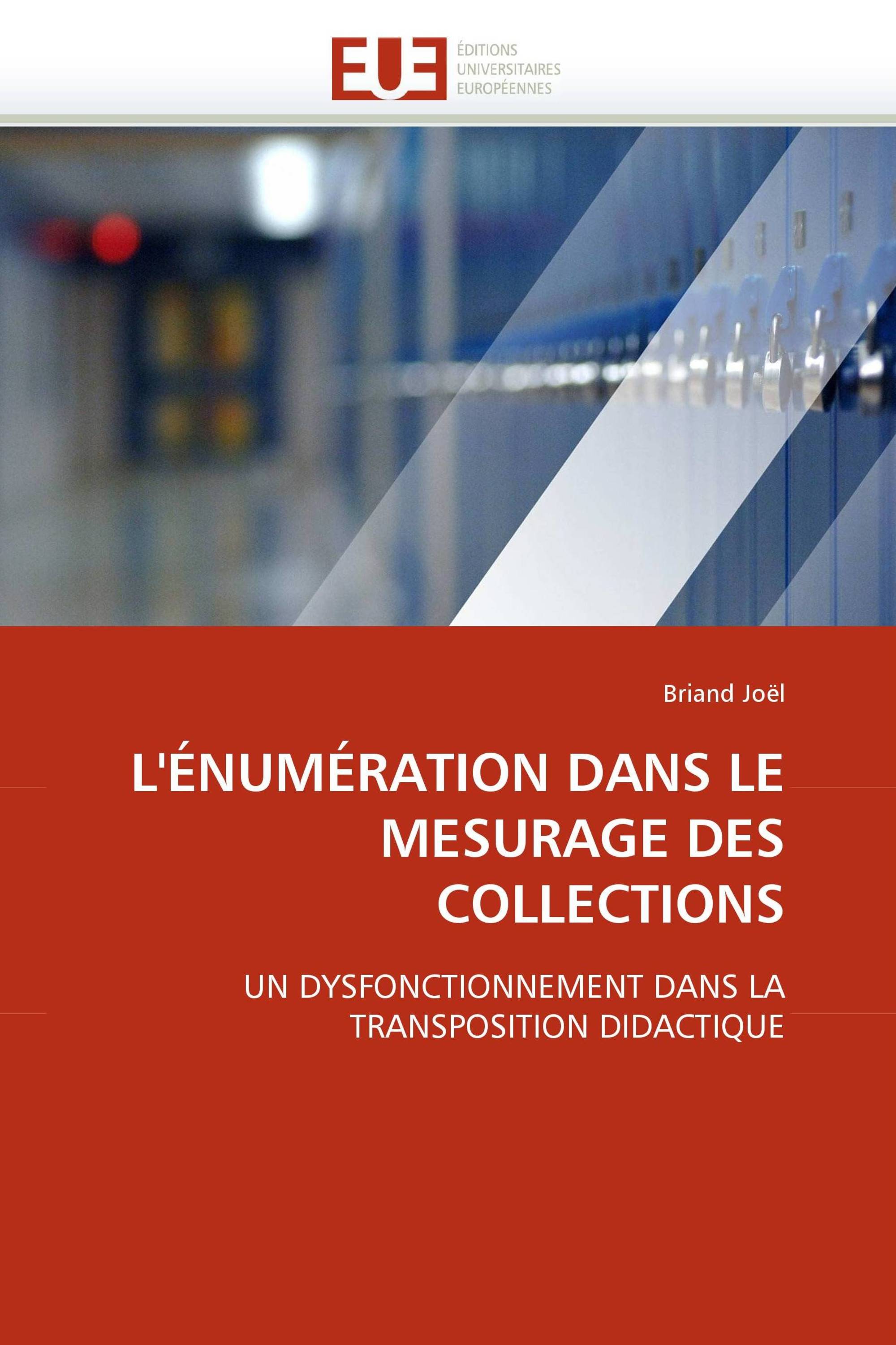 L'ÉNUMÉRATION DANS LE MESURAGE DES COLLECTIONS