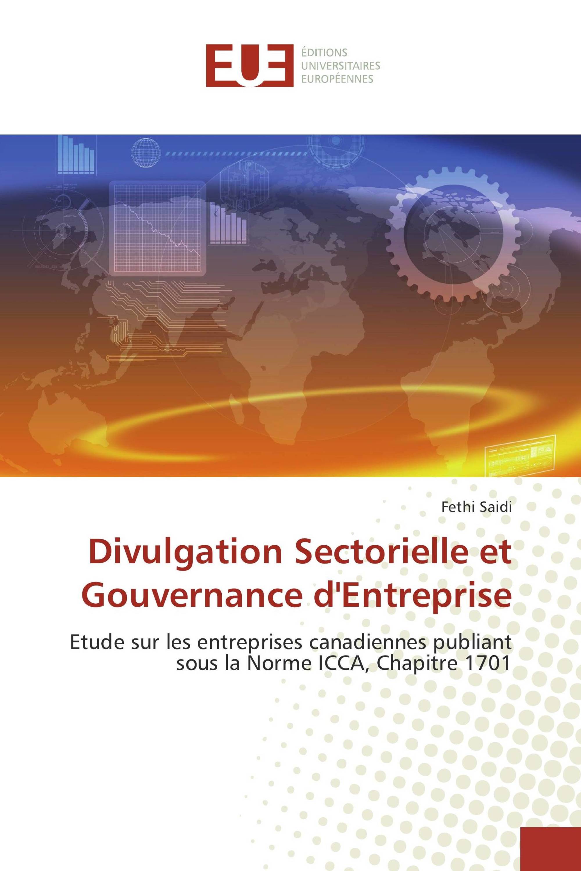 Divulgation Sectorielle et Gouvernance d'Entreprise