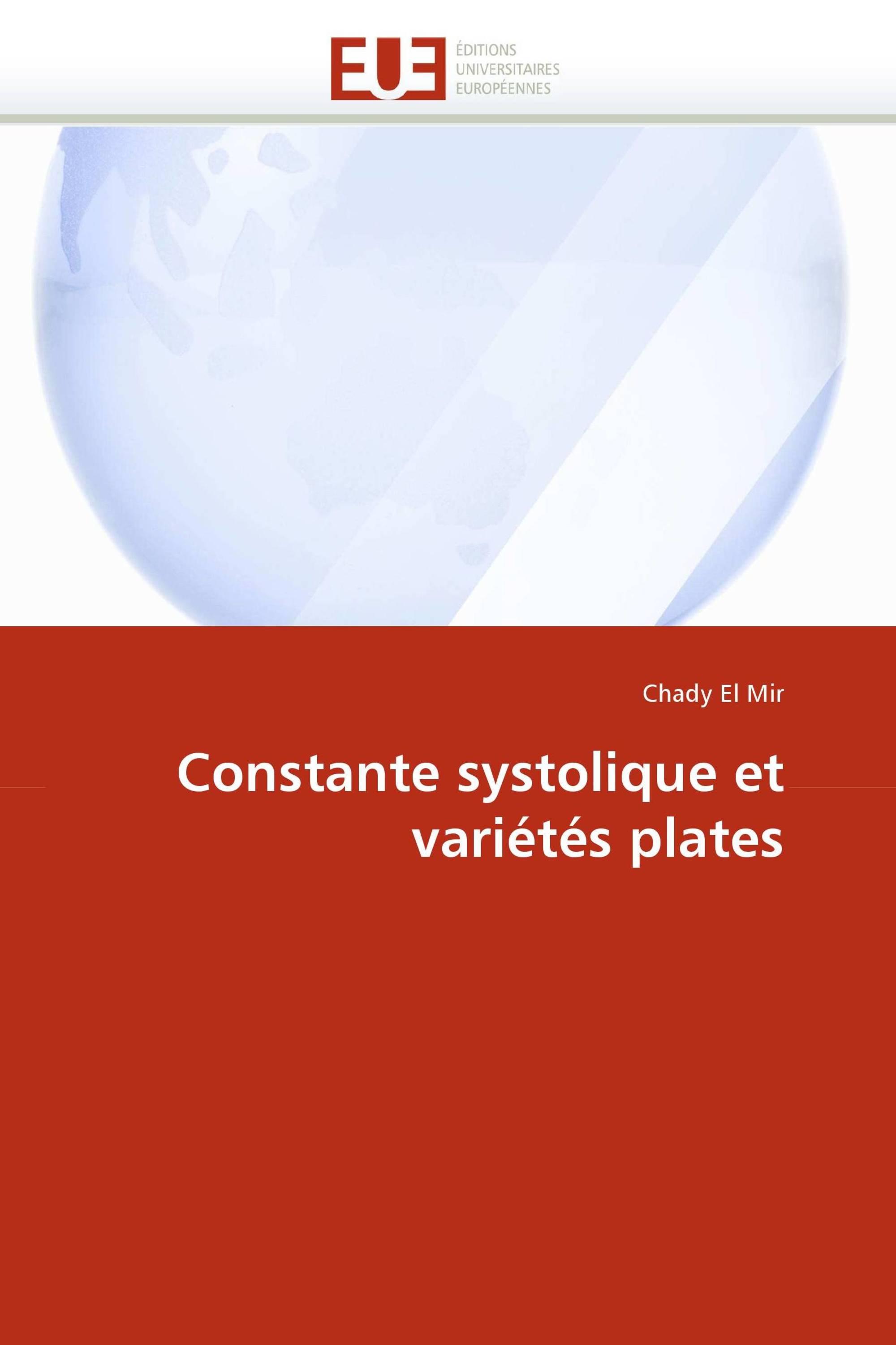 Constante systolique et variétés plates